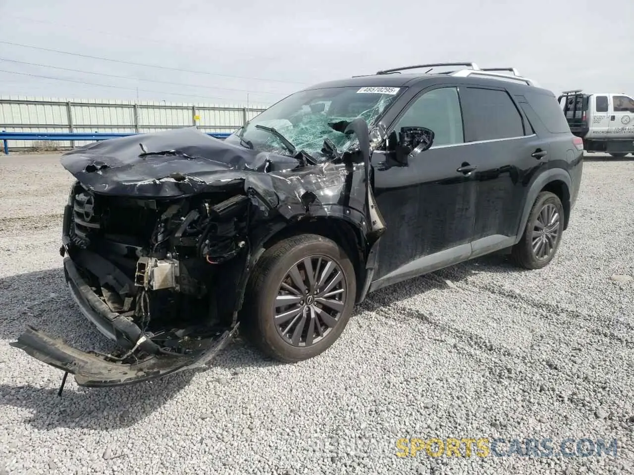 1 Photograph of a damaged car 5N1DR3CD6PC230945 NISSAN PATHFINDER 2023