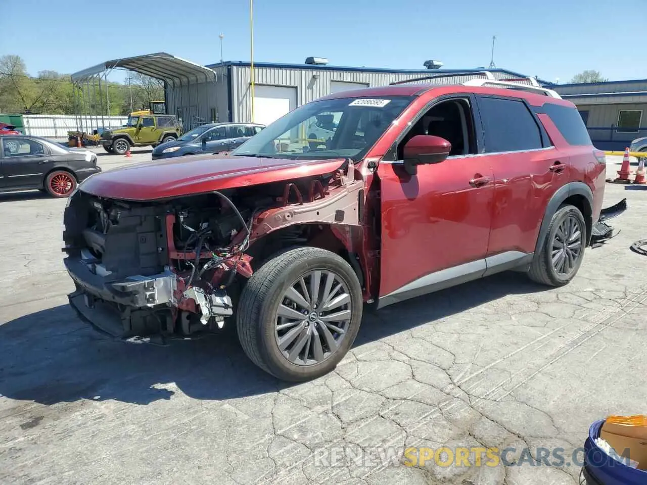 1 Photograph of a damaged car 5N1DR3CD7PC234678 NISSAN PATHFINDER 2023