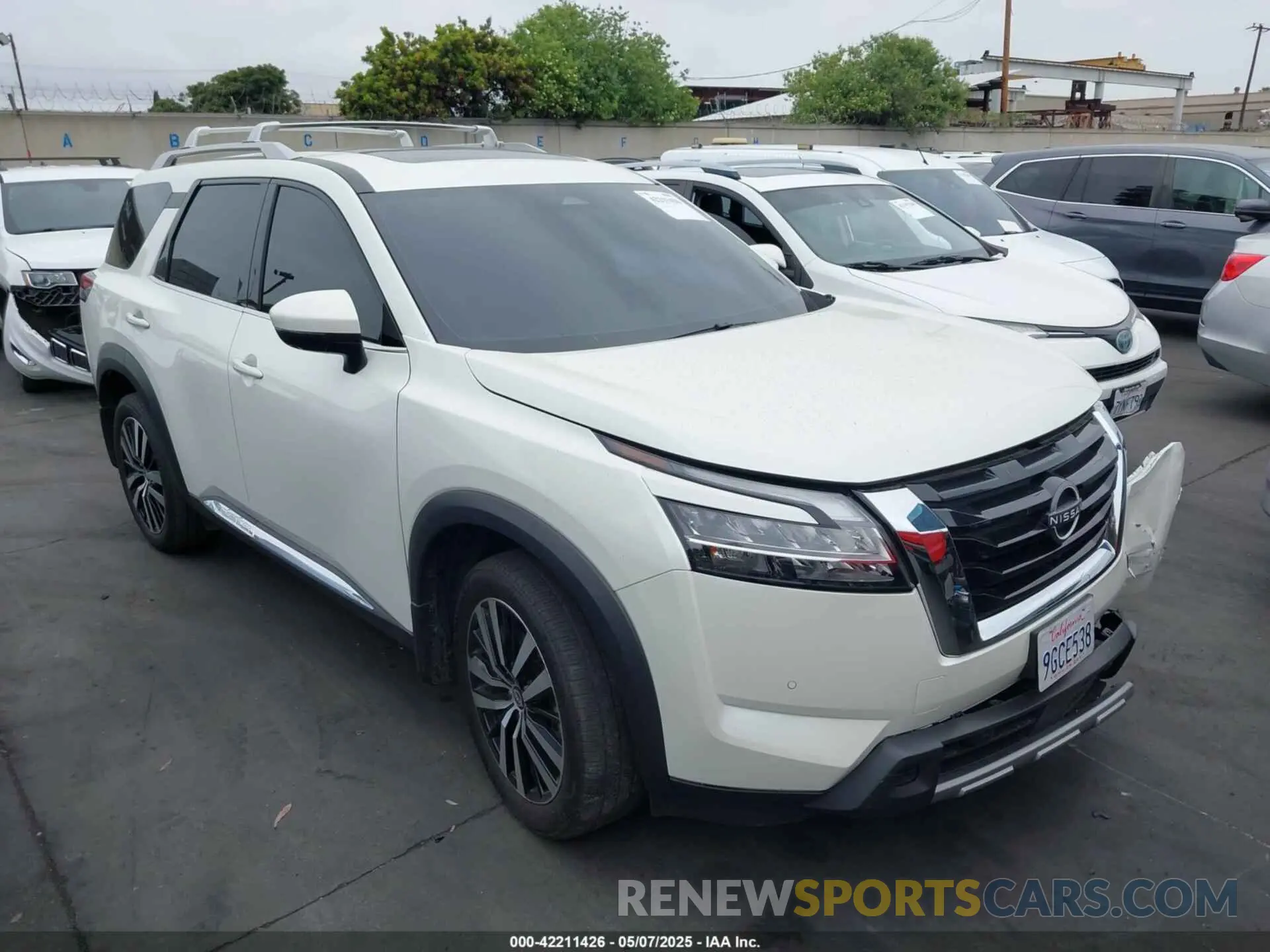 1 Photograph of a damaged car 5N1DR3DG0PC255834 NISSAN PATHFINDER 2023