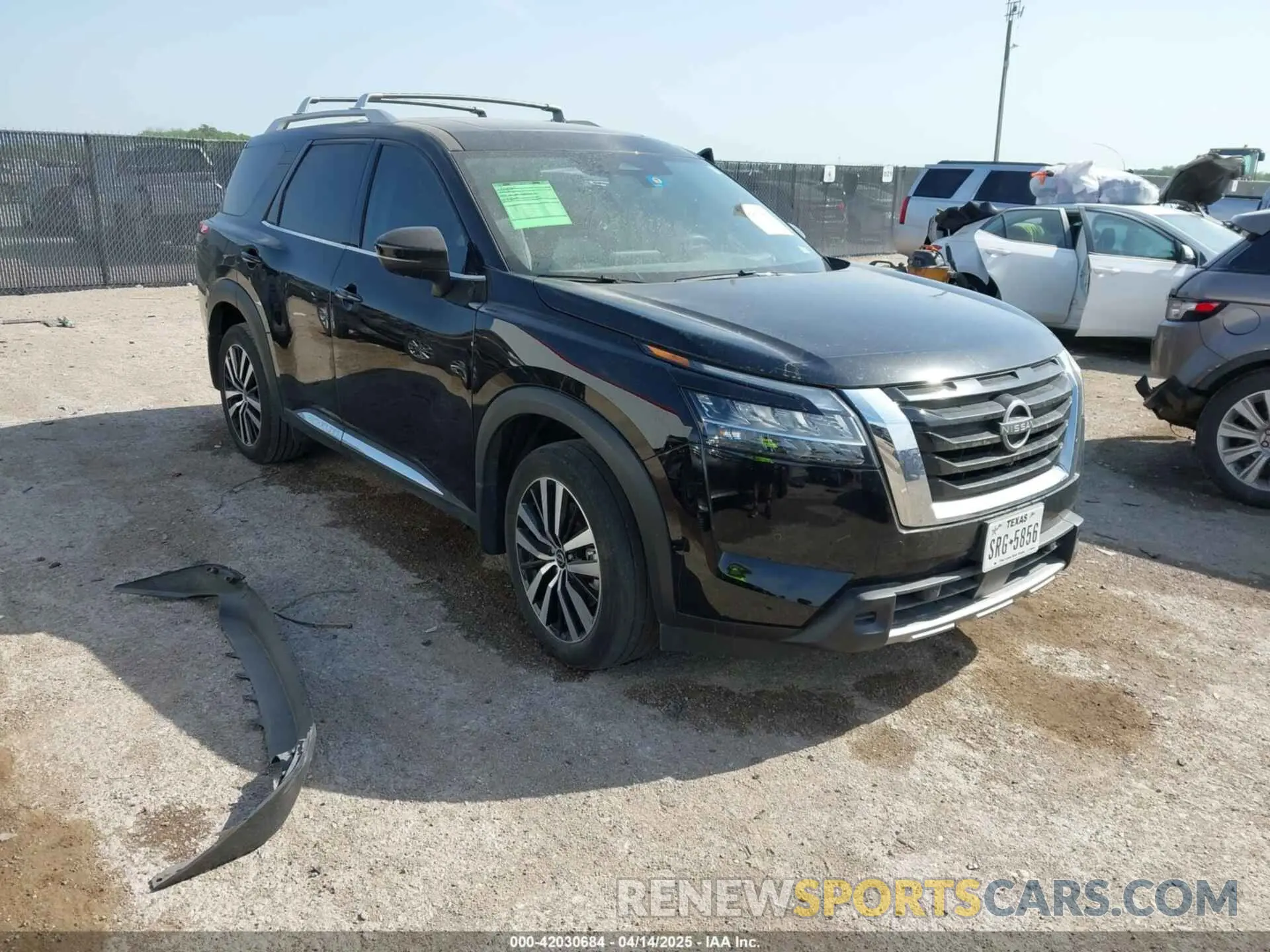 1 Photograph of a damaged car 5N1DR3DG1PC252330 NISSAN PATHFINDER 2023