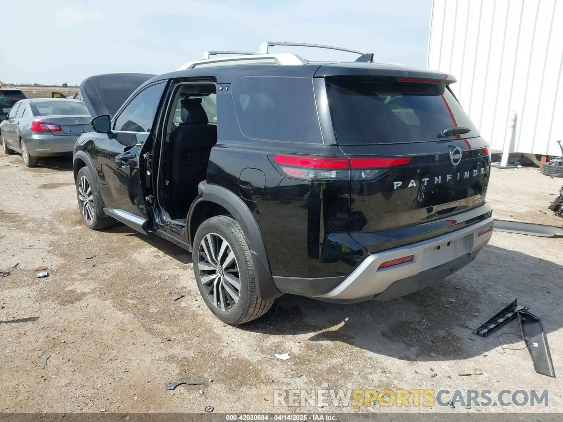 3 Photograph of a damaged car 5N1DR3DG1PC252330 NISSAN PATHFINDER 2023