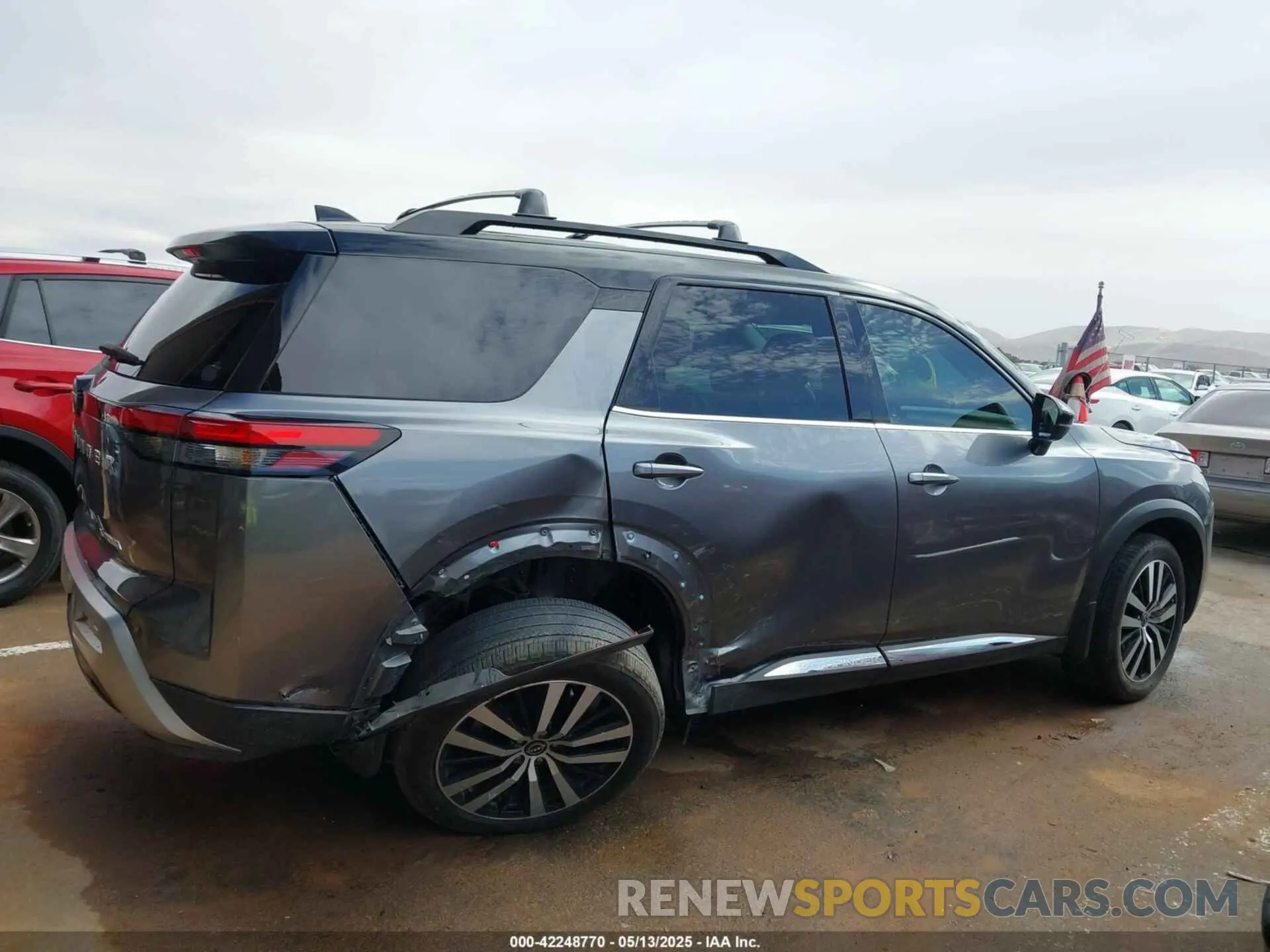 13 Photograph of a damaged car 5N1DR3DG2PC250280 NISSAN PATHFINDER 2023