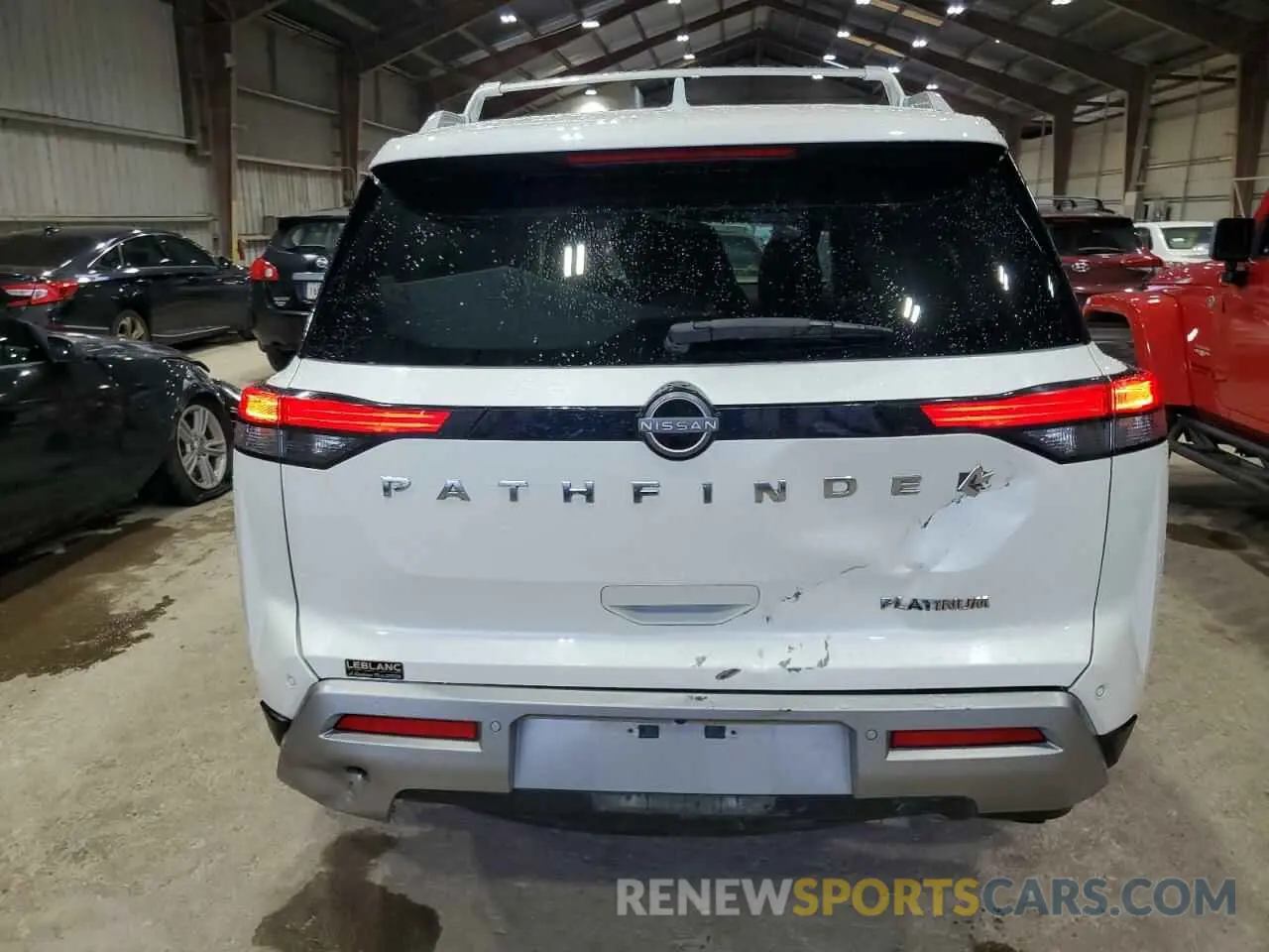 6 Photograph of a damaged car 5N1DR3DH2PC254760 NISSAN PATHFINDER 2023