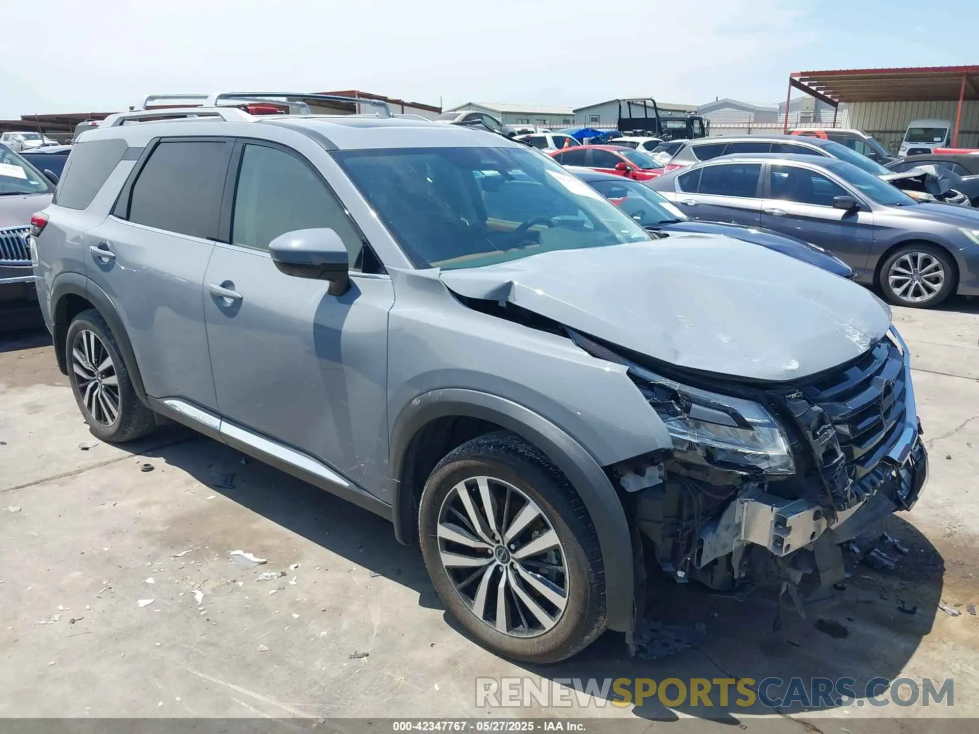 1 Photograph of a damaged car 5N1DR3DH6PC200362 NISSAN PATHFINDER 2023
