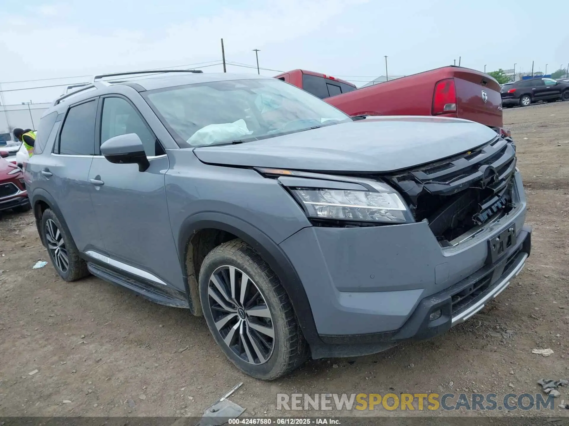 1 Photograph of a damaged car 5N1DR3DH8PC238367 NISSAN PATHFINDER 2023