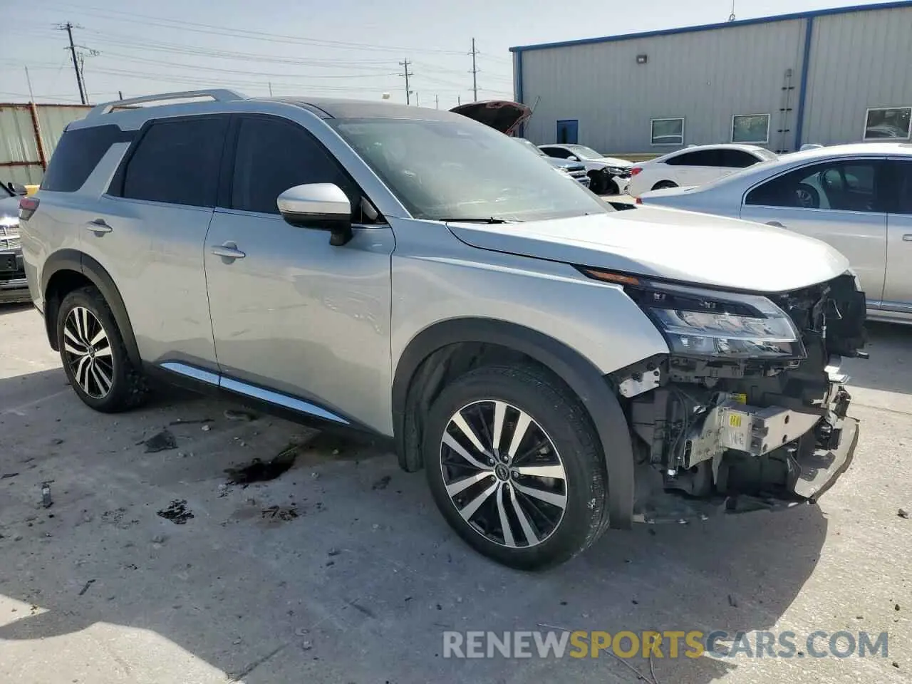 4 Photograph of a damaged car 5N1DR3DH9PC208004 NISSAN PATHFINDER 2023