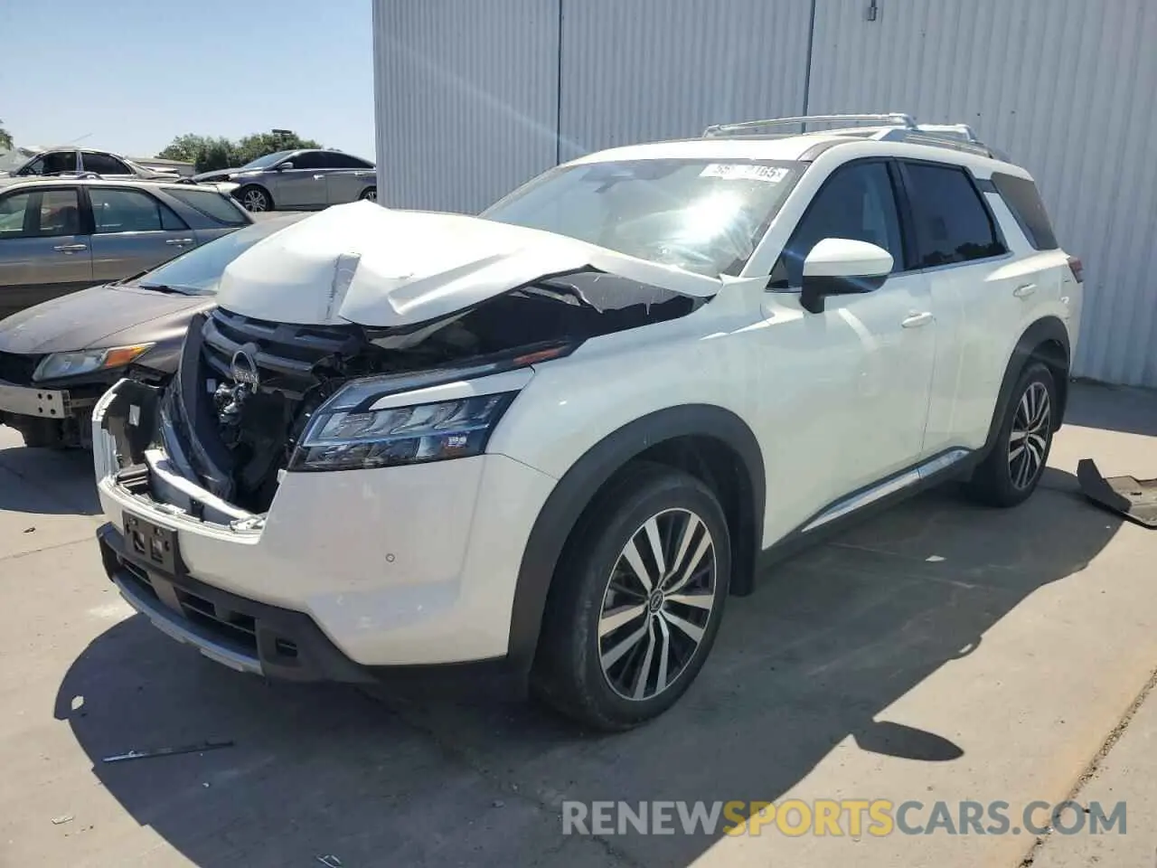 1 Photograph of a damaged car 5N1DR3DH9PC271555 NISSAN PATHFINDER 2023