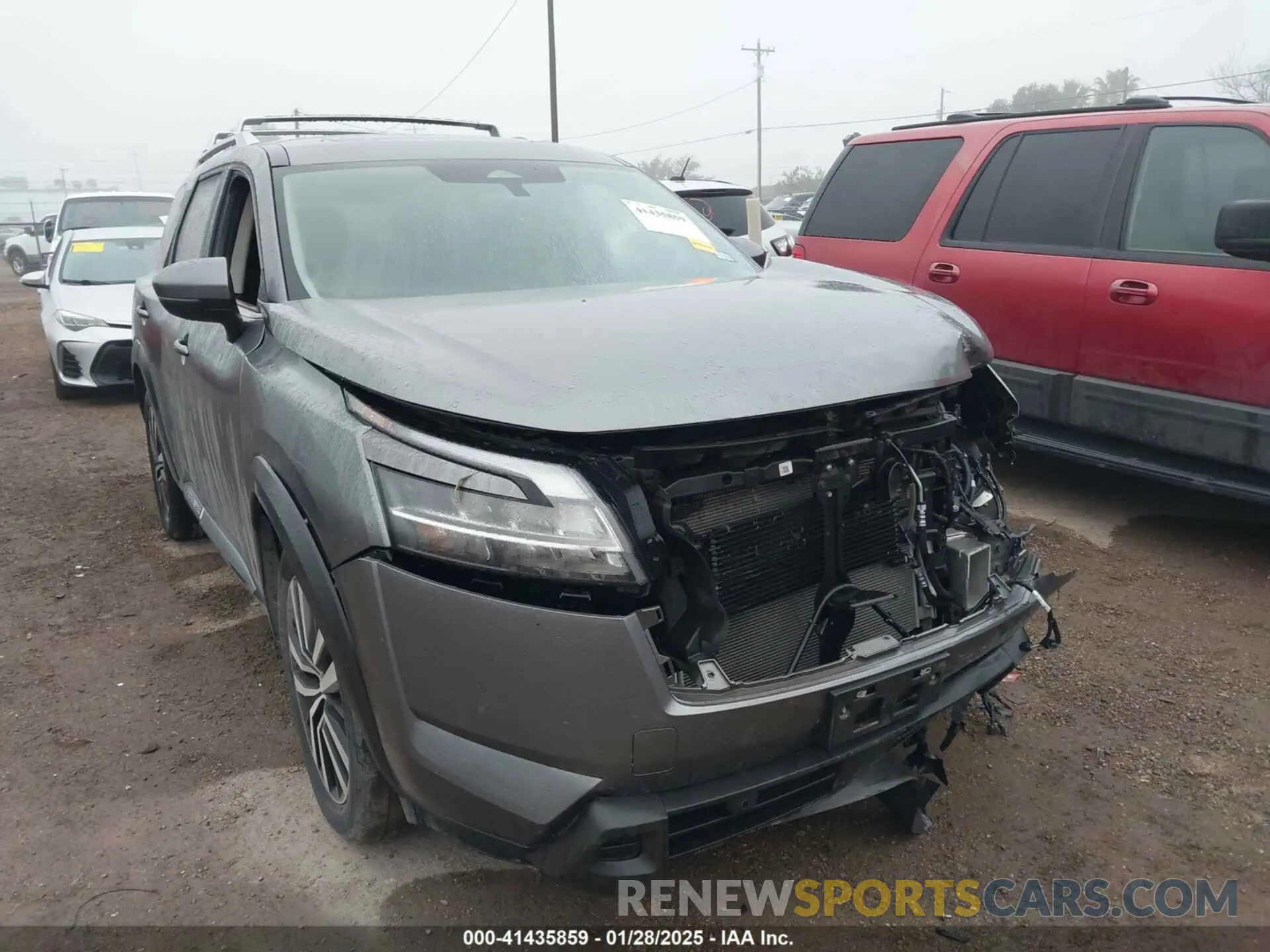 1 Photograph of a damaged car 5N1DR3DJ4PC223917 NISSAN PATHFINDER 2023