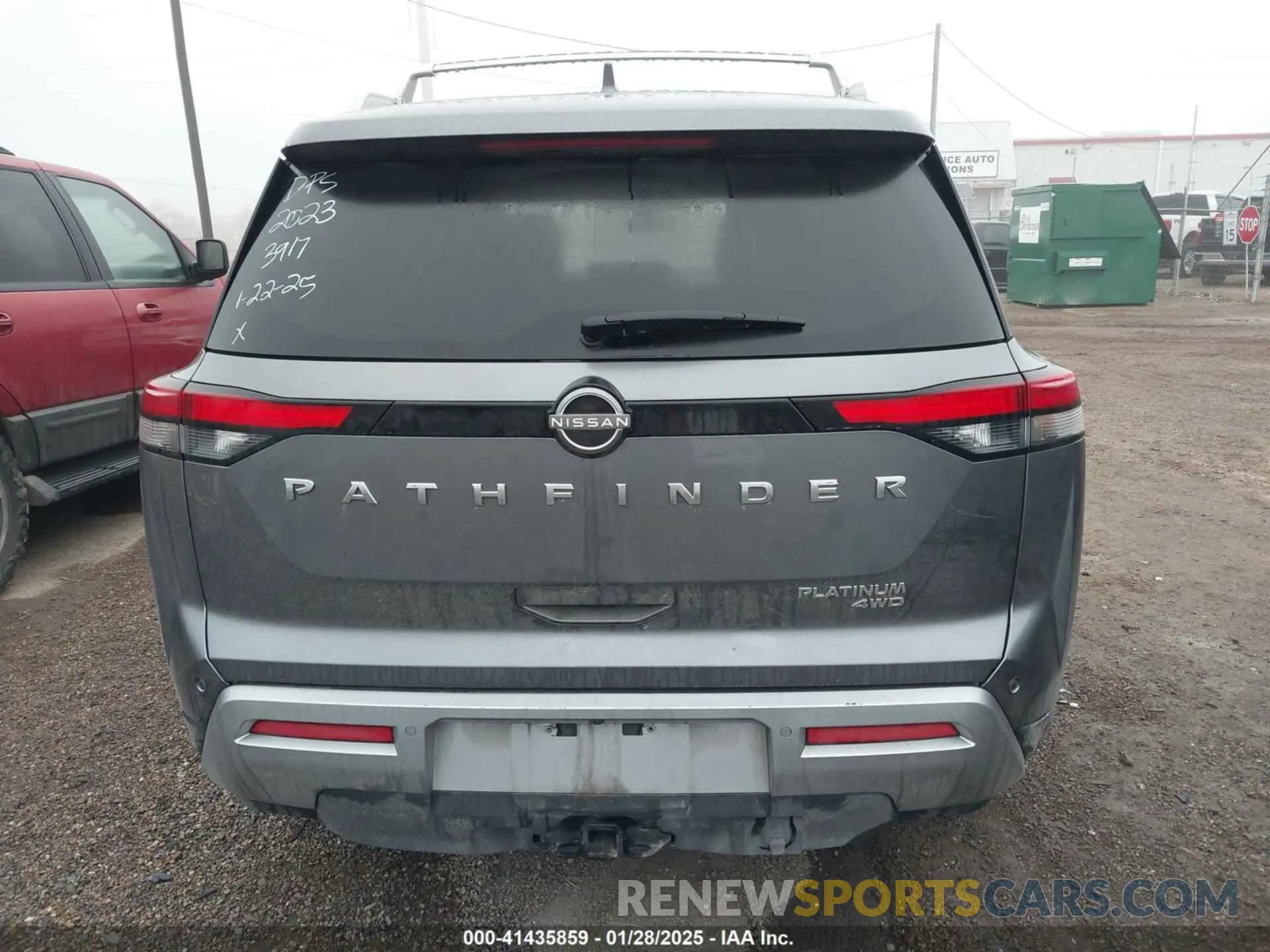 16 Photograph of a damaged car 5N1DR3DJ4PC223917 NISSAN PATHFINDER 2023