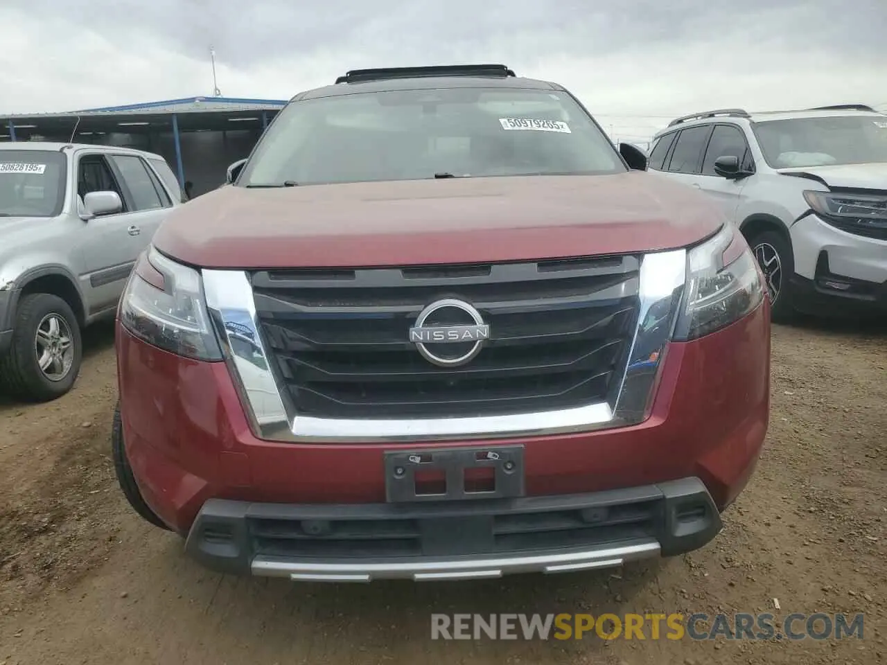 5 Photograph of a damaged car 5N1DR3DK2PC202041 NISSAN PATHFINDER 2023