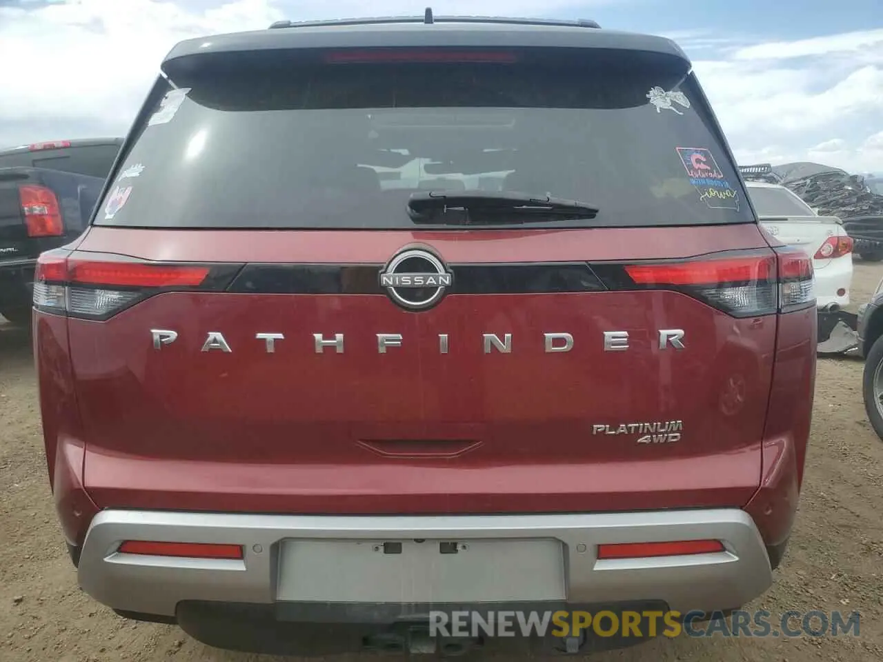6 Photograph of a damaged car 5N1DR3DK2PC202041 NISSAN PATHFINDER 2023