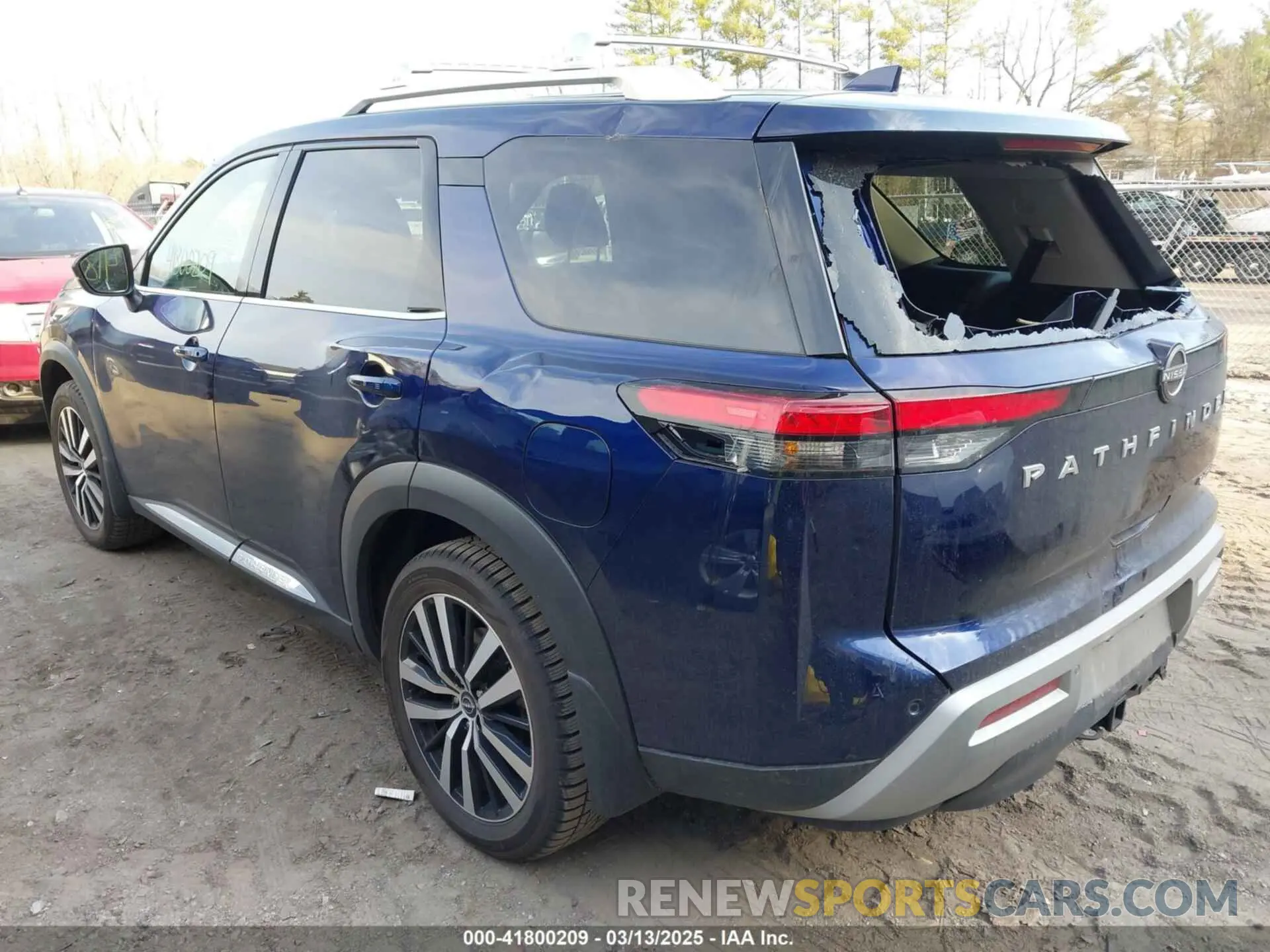 3 Photograph of a damaged car 5N1DR3DK2PC237839 NISSAN PATHFINDER 2023