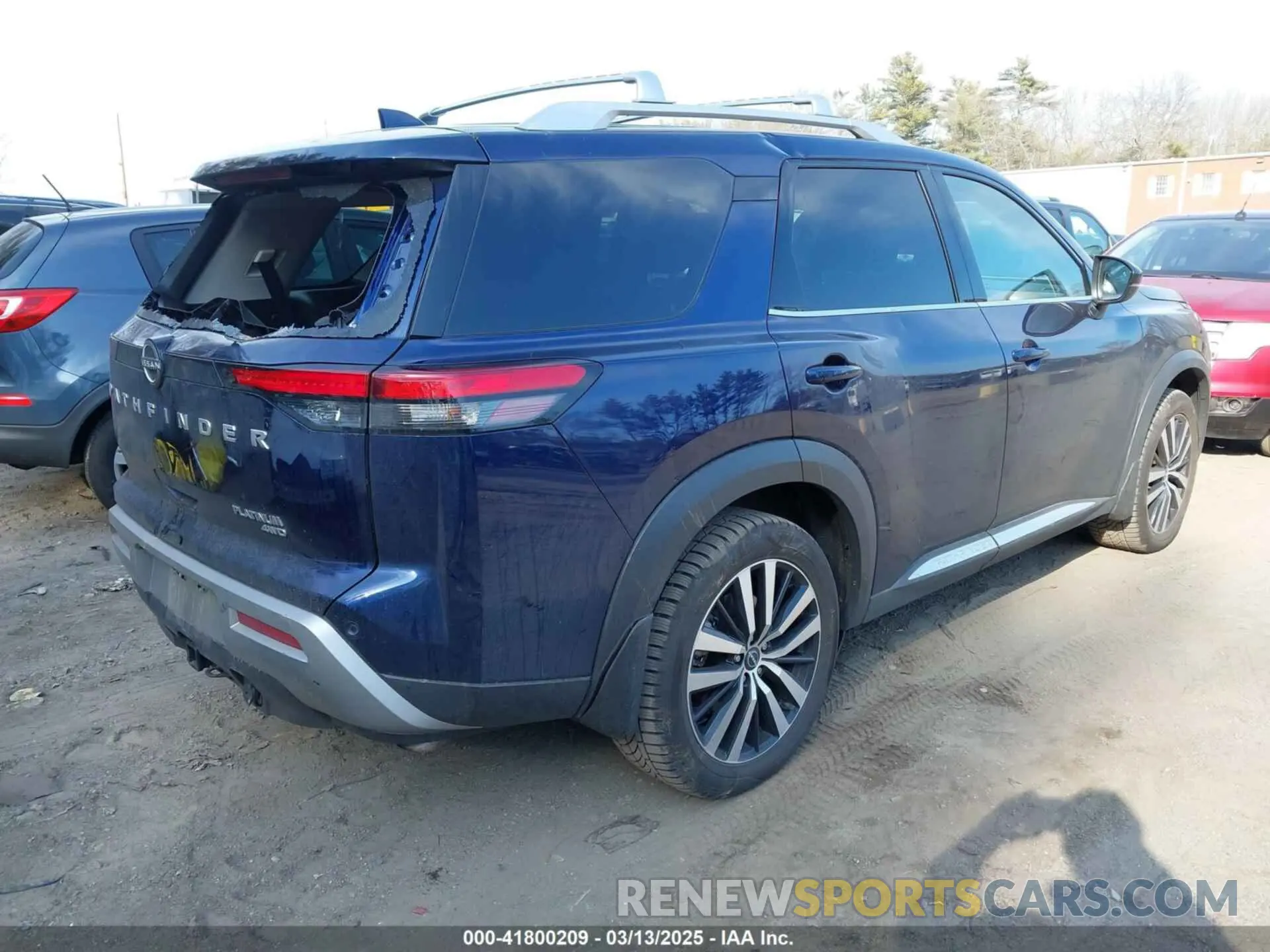 4 Photograph of a damaged car 5N1DR3DK2PC237839 NISSAN PATHFINDER 2023