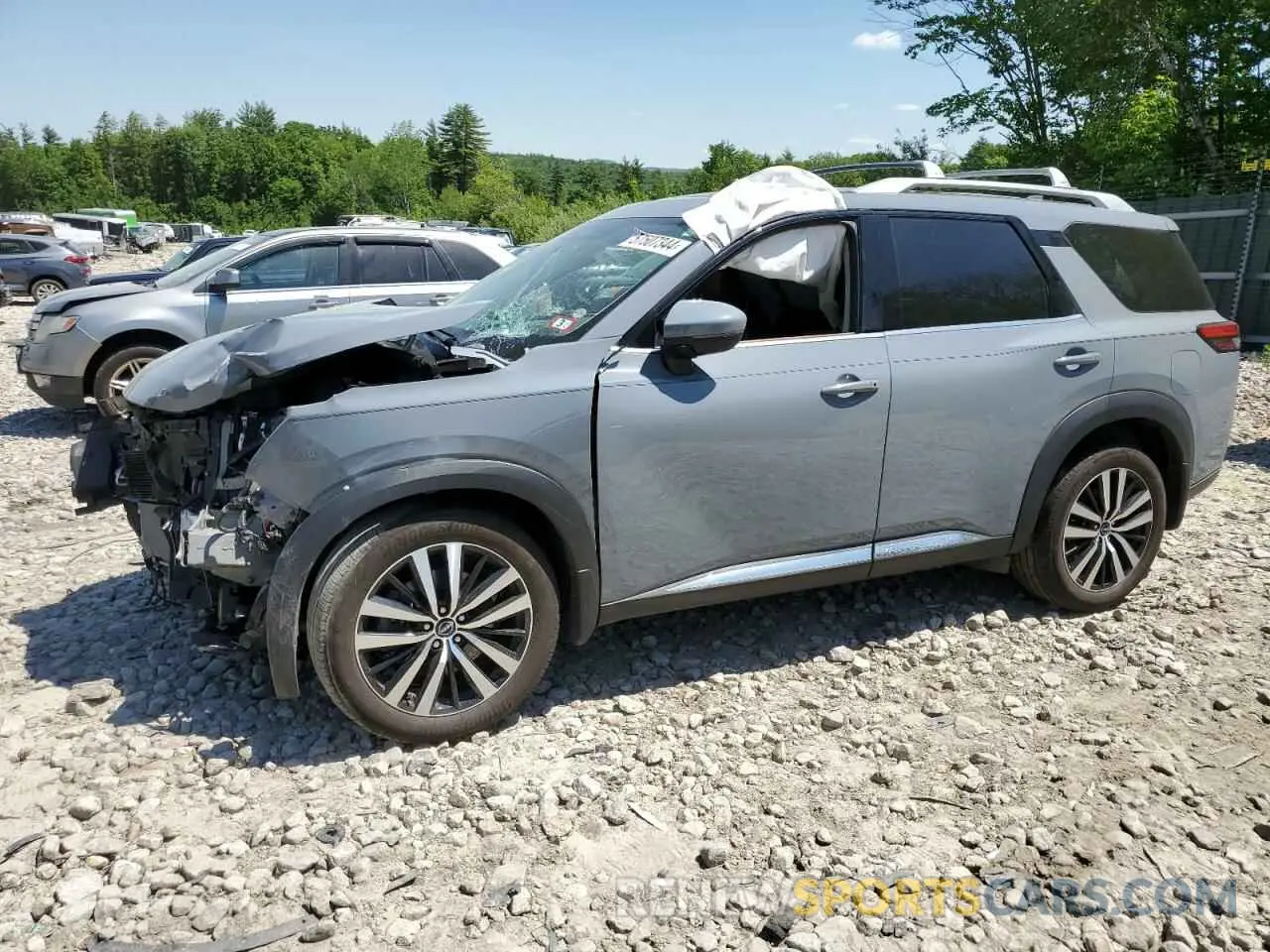 1 Photograph of a damaged car 5N1DR3DK4PC235834 NISSAN PATHFINDER 2023