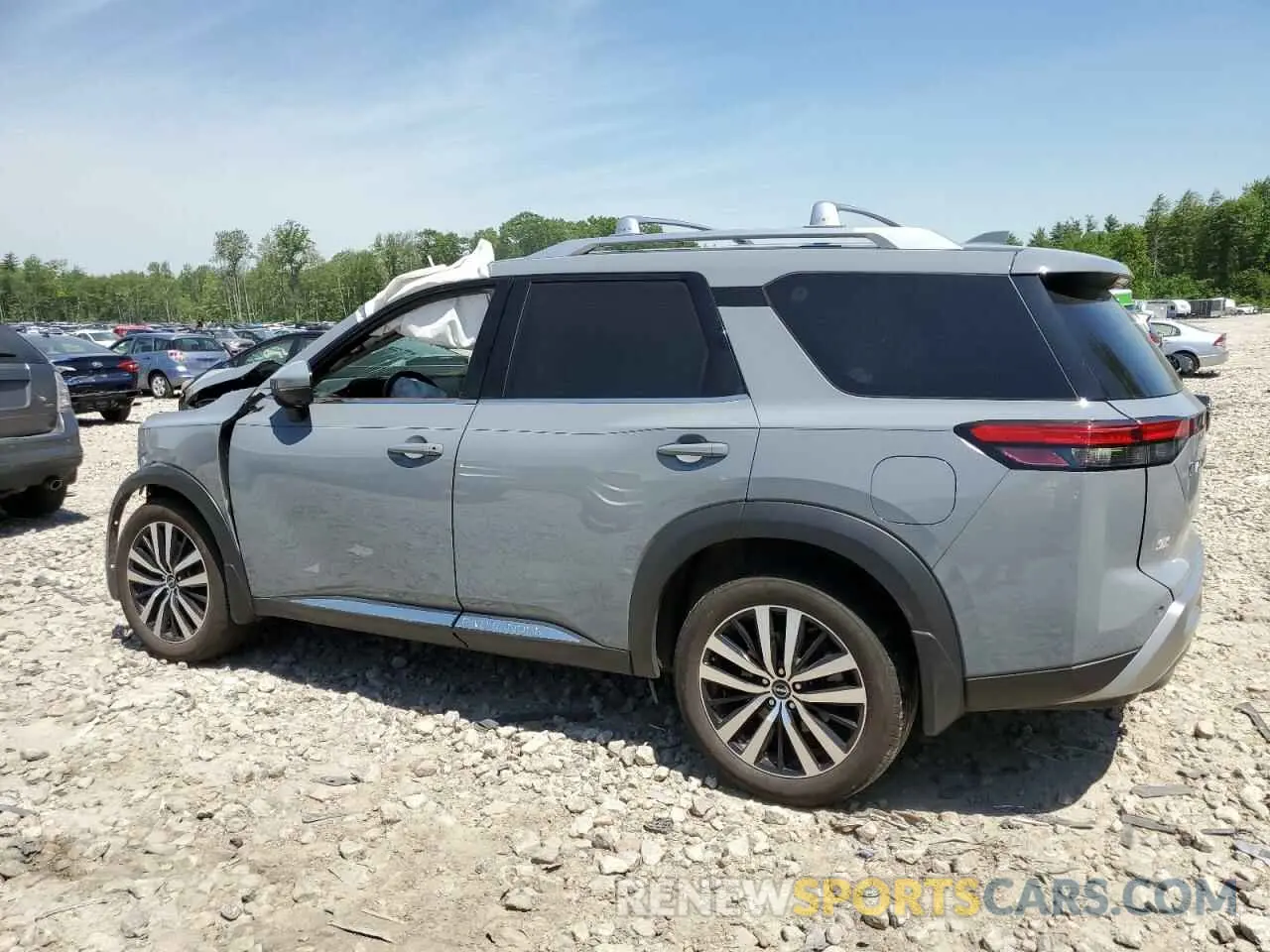 2 Photograph of a damaged car 5N1DR3DK4PC235834 NISSAN PATHFINDER 2023