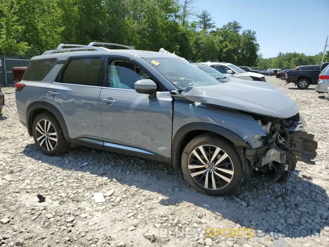 4 Photograph of a damaged car 5N1DR3DK4PC235834 NISSAN PATHFINDER 2023