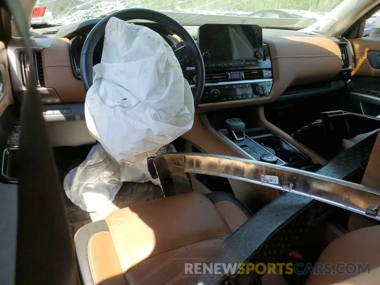8 Photograph of a damaged car 5N1DR3DK4PC235834 NISSAN PATHFINDER 2023