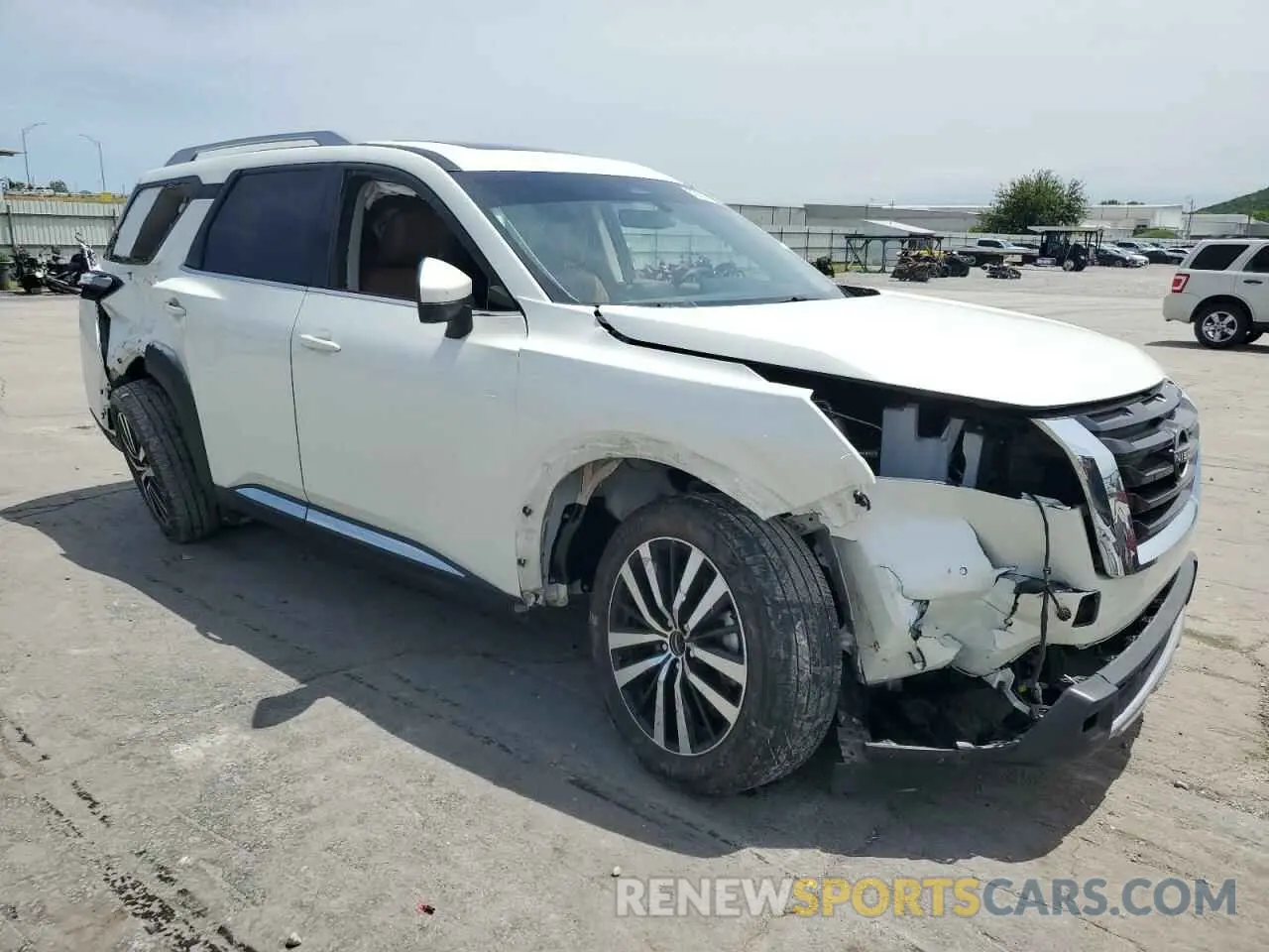 4 Photograph of a damaged car 5N1DR3DK5PC223272 NISSAN PATHFINDER 2023