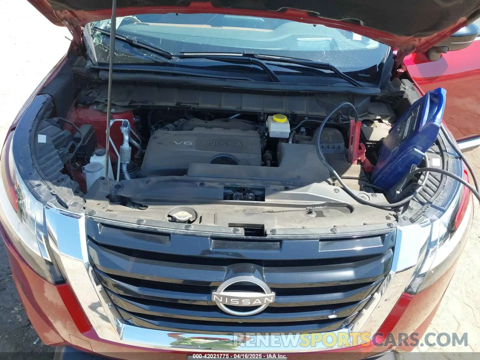 10 Photograph of a damaged car 5N1DR3DK6PC210286 NISSAN PATHFINDER 2023