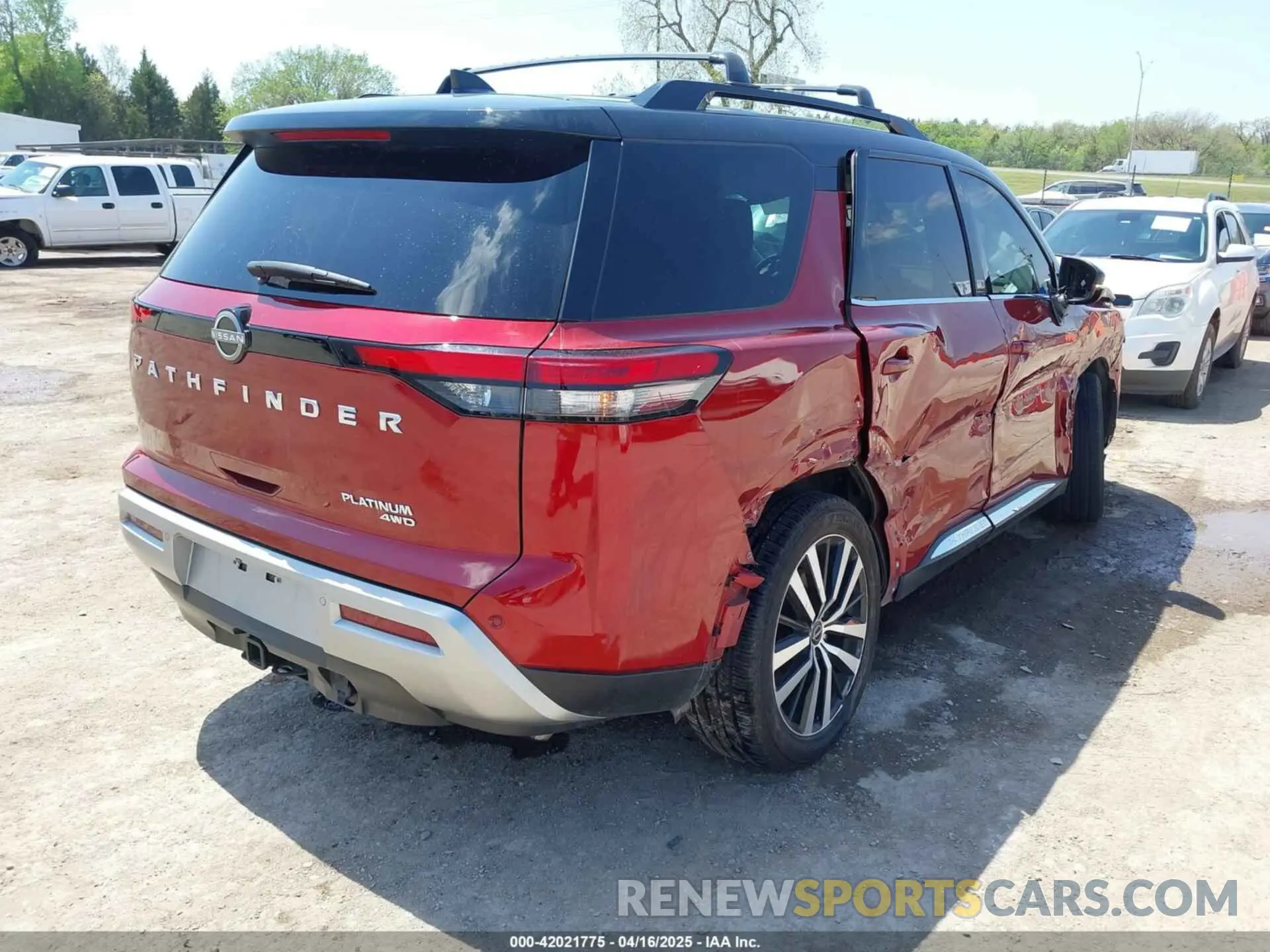 4 Photograph of a damaged car 5N1DR3DK6PC210286 NISSAN PATHFINDER 2023