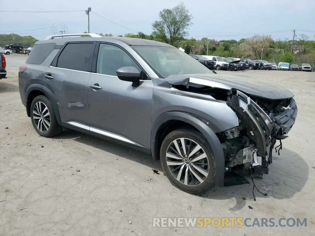 4 Photograph of a damaged car 5N1DR3DK6PC216749 NISSAN PATHFINDER 2023