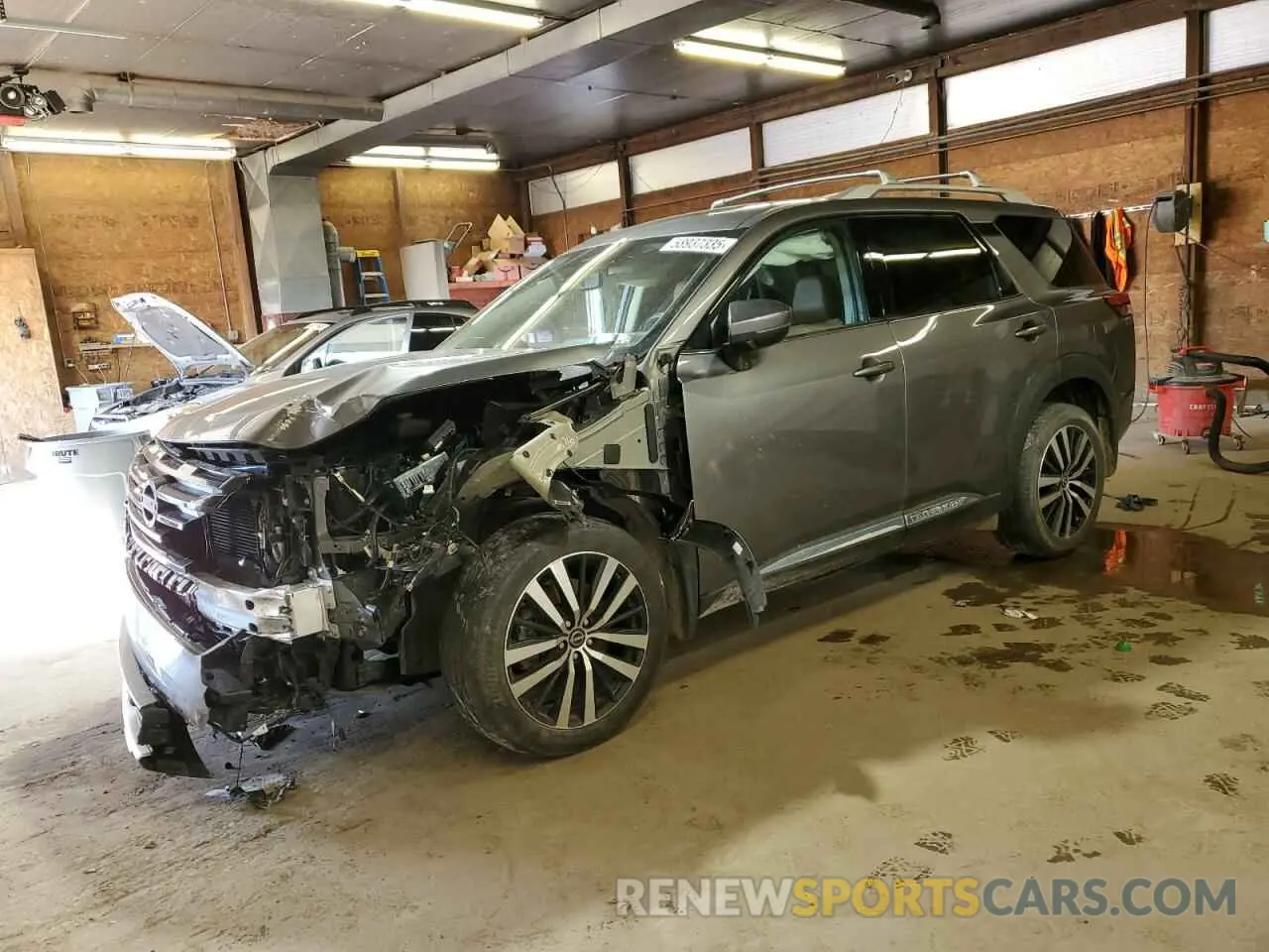 1 Photograph of a damaged car 5N1DR3DK6PC228996 NISSAN PATHFINDER 2023