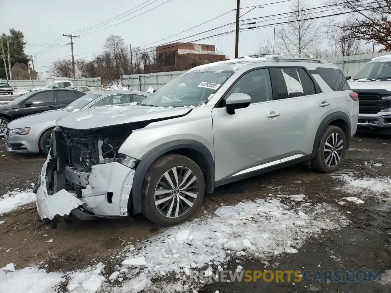 1 Photograph of a damaged car 5N1DR3DK7PC262574 NISSAN PATHFINDER 2023