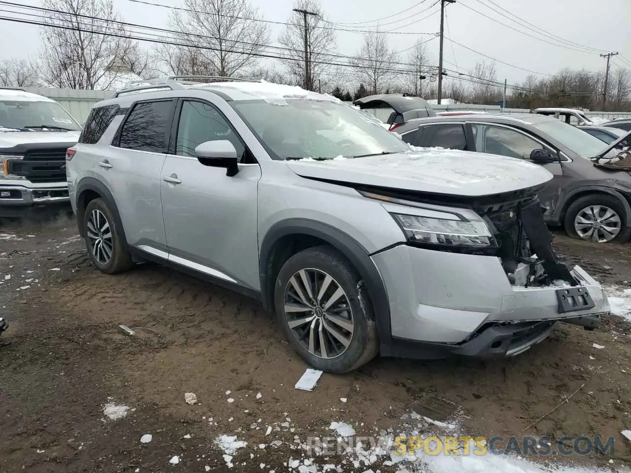 4 Photograph of a damaged car 5N1DR3DK7PC262574 NISSAN PATHFINDER 2023