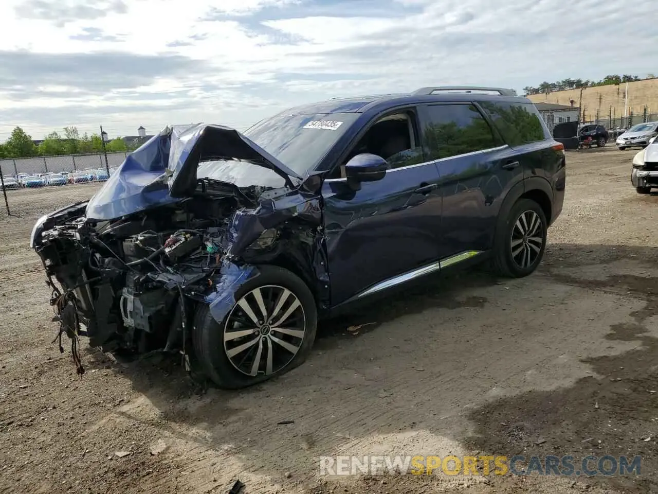 1 Photograph of a damaged car 5N1DR3DK8PC219345 NISSAN PATHFINDER 2023