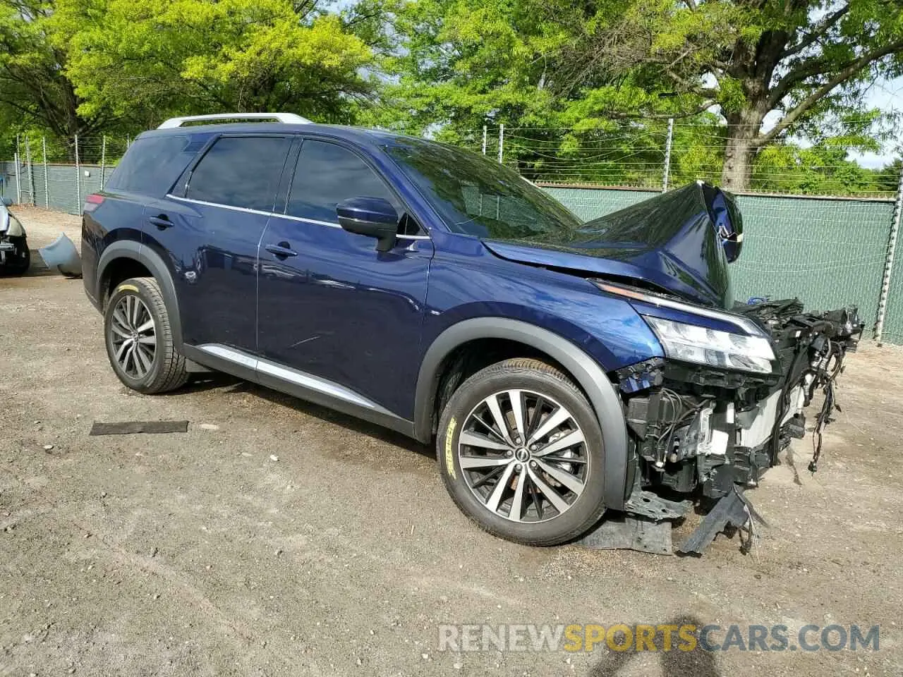 4 Photograph of a damaged car 5N1DR3DK8PC219345 NISSAN PATHFINDER 2023
