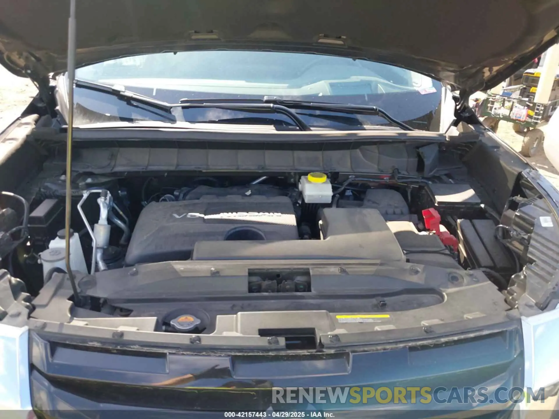 10 Photograph of a damaged car 5N1DR3DK8PC227655 NISSAN PATHFINDER 2023