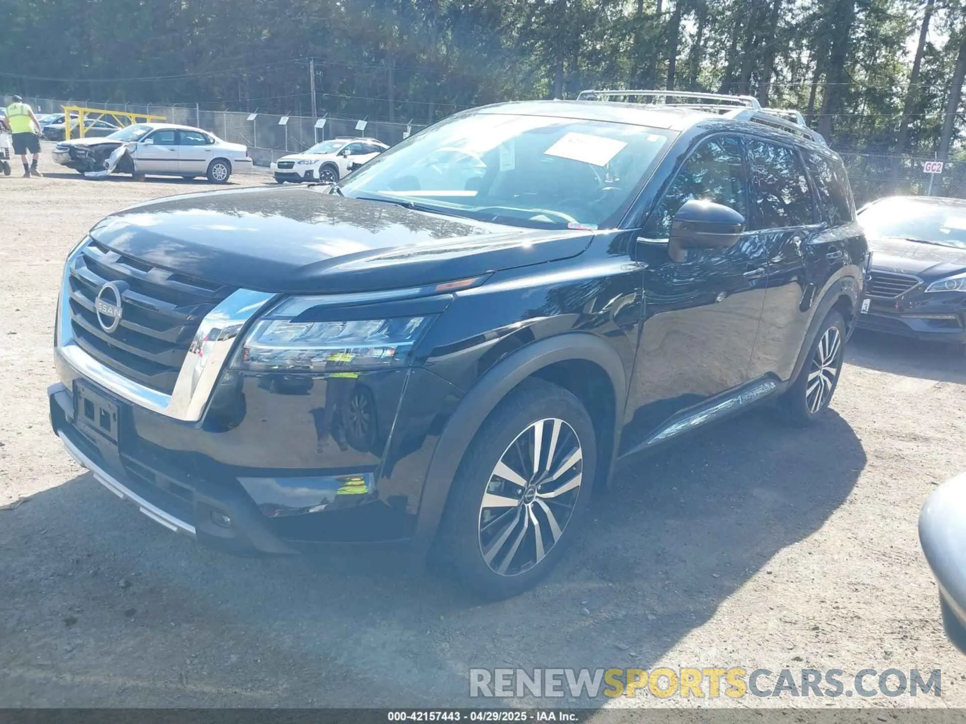 2 Photograph of a damaged car 5N1DR3DK8PC227655 NISSAN PATHFINDER 2023