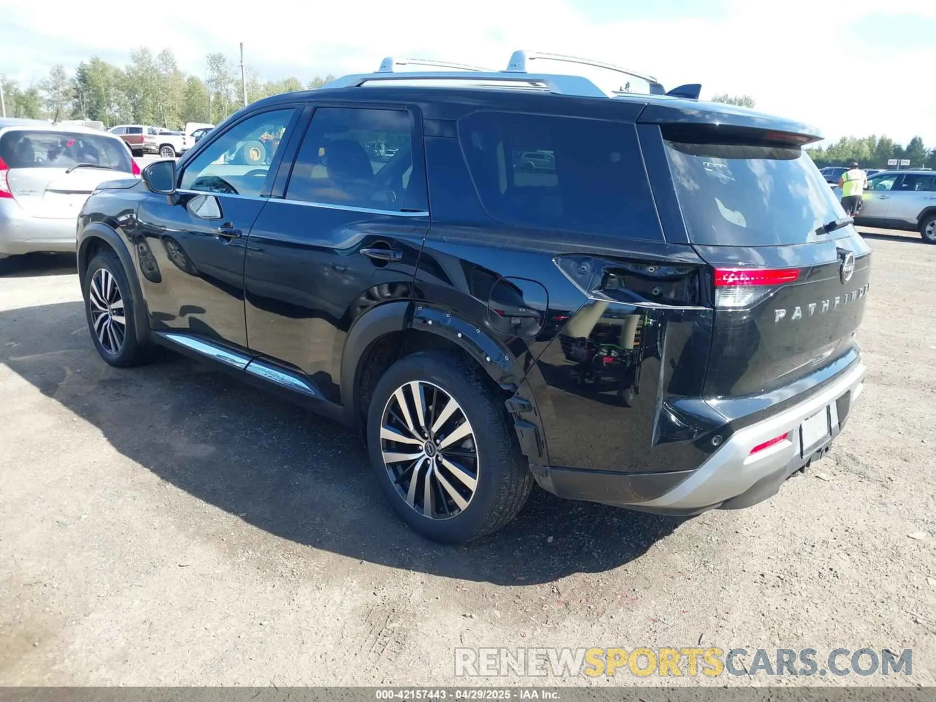 3 Photograph of a damaged car 5N1DR3DK8PC227655 NISSAN PATHFINDER 2023