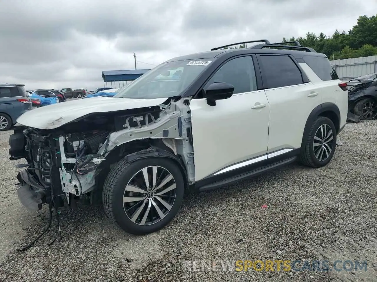 1 Photograph of a damaged car 5N1DR3DK8PC229471 NISSAN PATHFINDER 2023