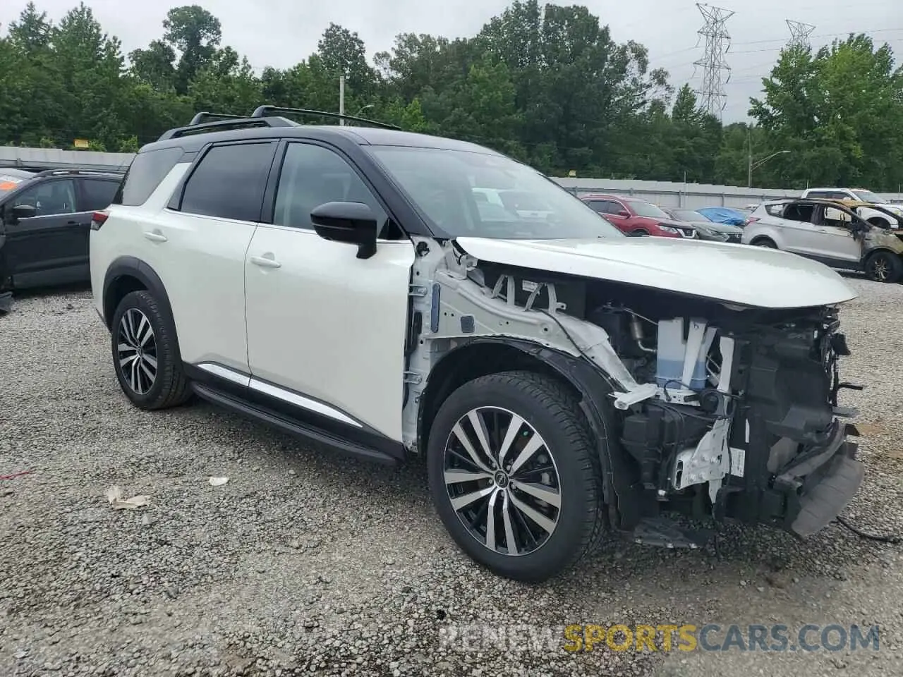 4 Photograph of a damaged car 5N1DR3DK8PC229471 NISSAN PATHFINDER 2023