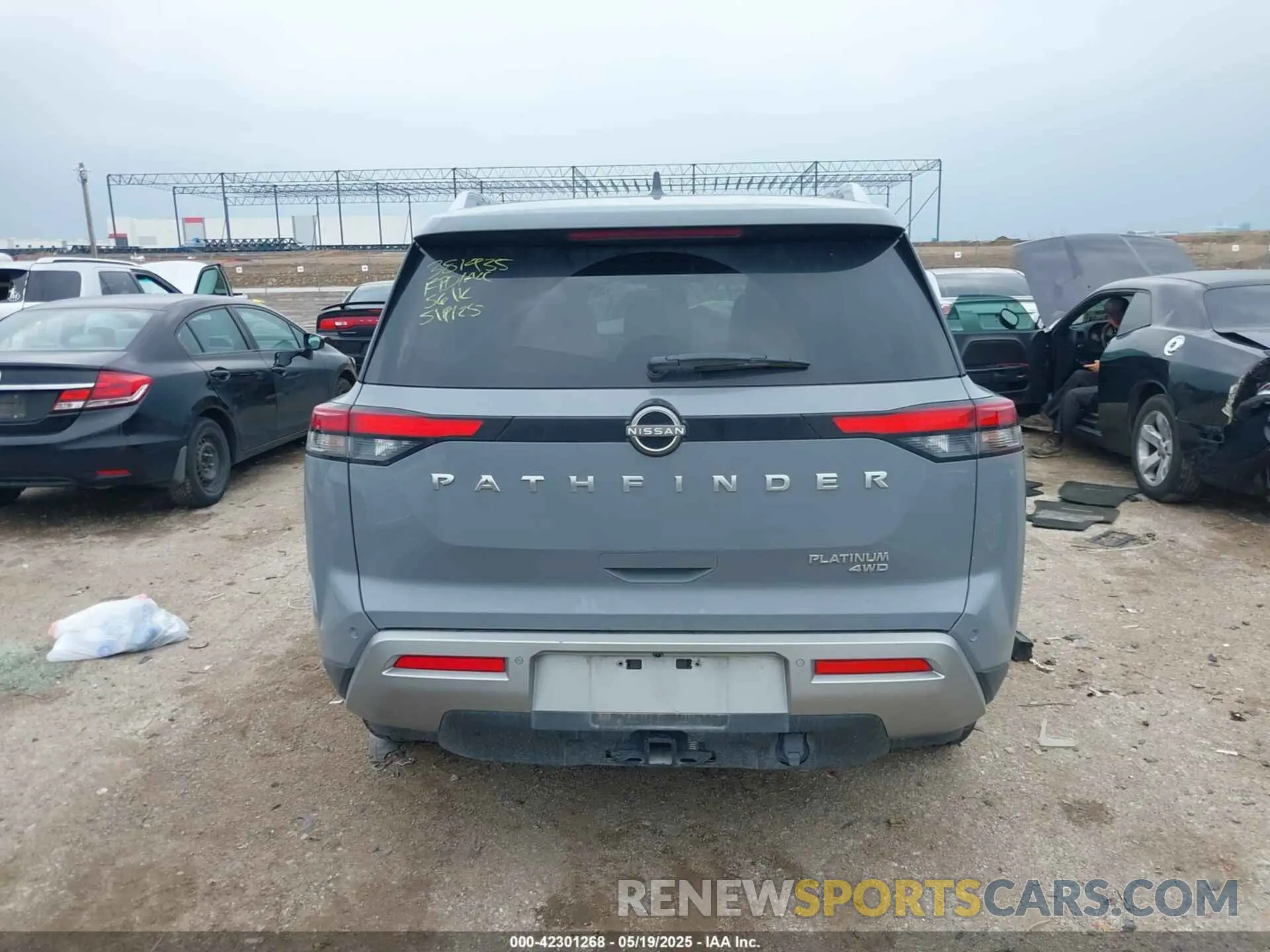 16 Photograph of a damaged car 5N1DR3DK9PC215868 NISSAN PATHFINDER 2023