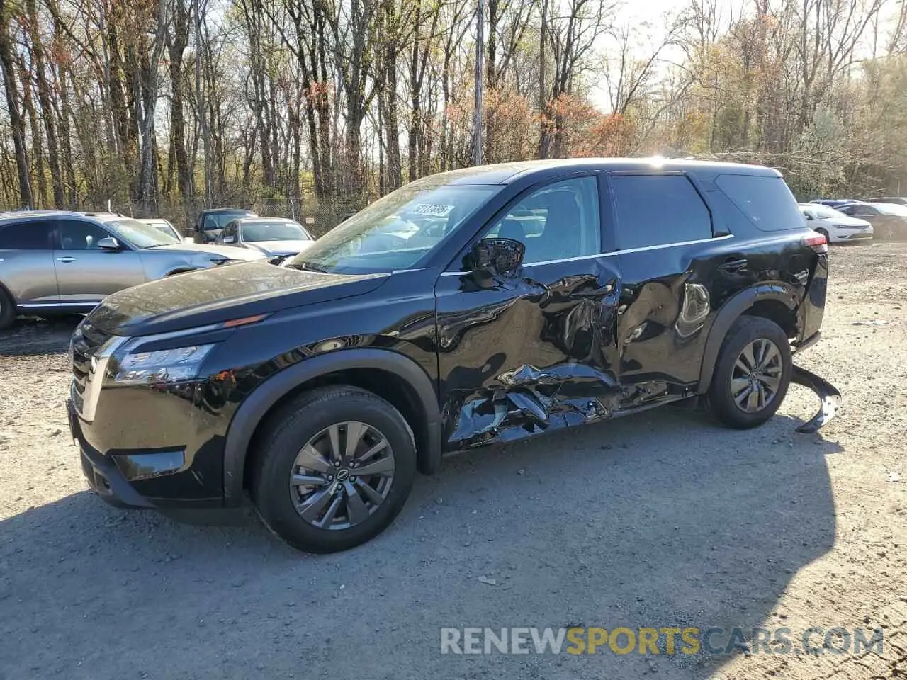 1 Photograph of a damaged car 5N1DR3AA7RC282631 NISSAN PATHFINDER 2024