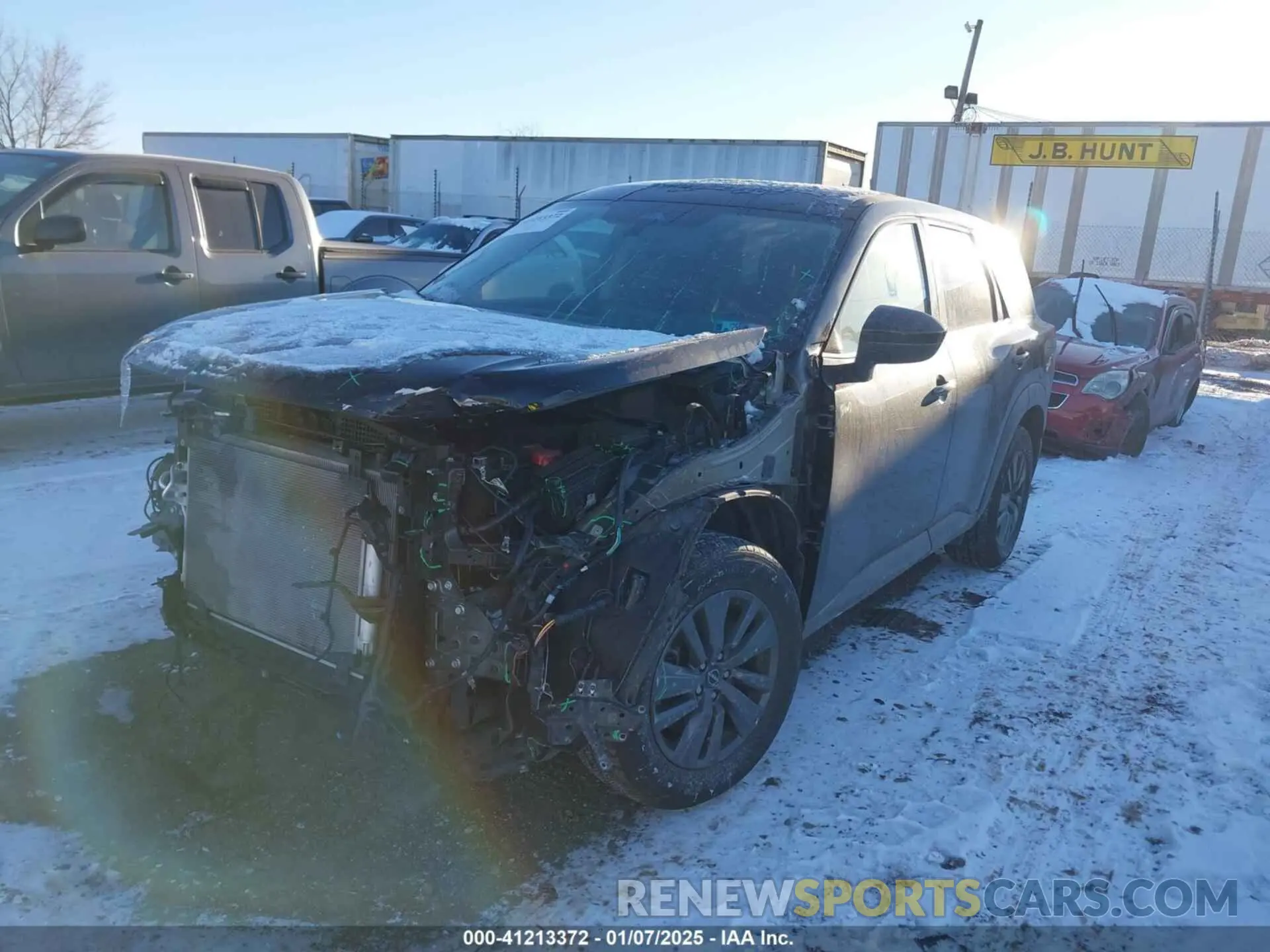 2 Photograph of a damaged car 5N1DR3AC1RC221213 NISSAN PATHFINDER 2024