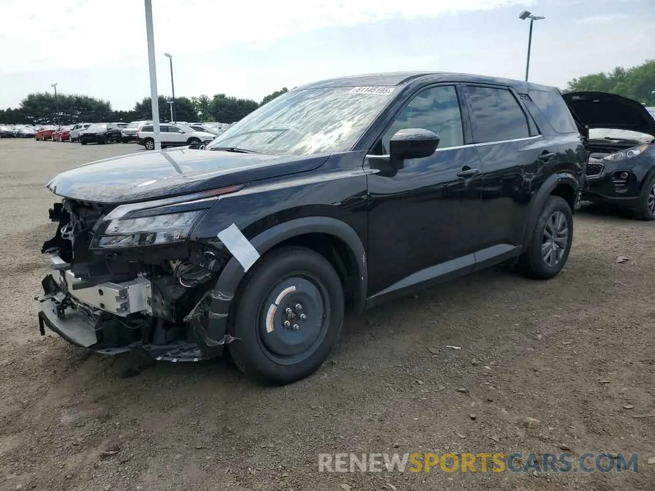 1 Photograph of a damaged car 5N1DR3AC1RC243826 NISSAN PATHFINDER 2024