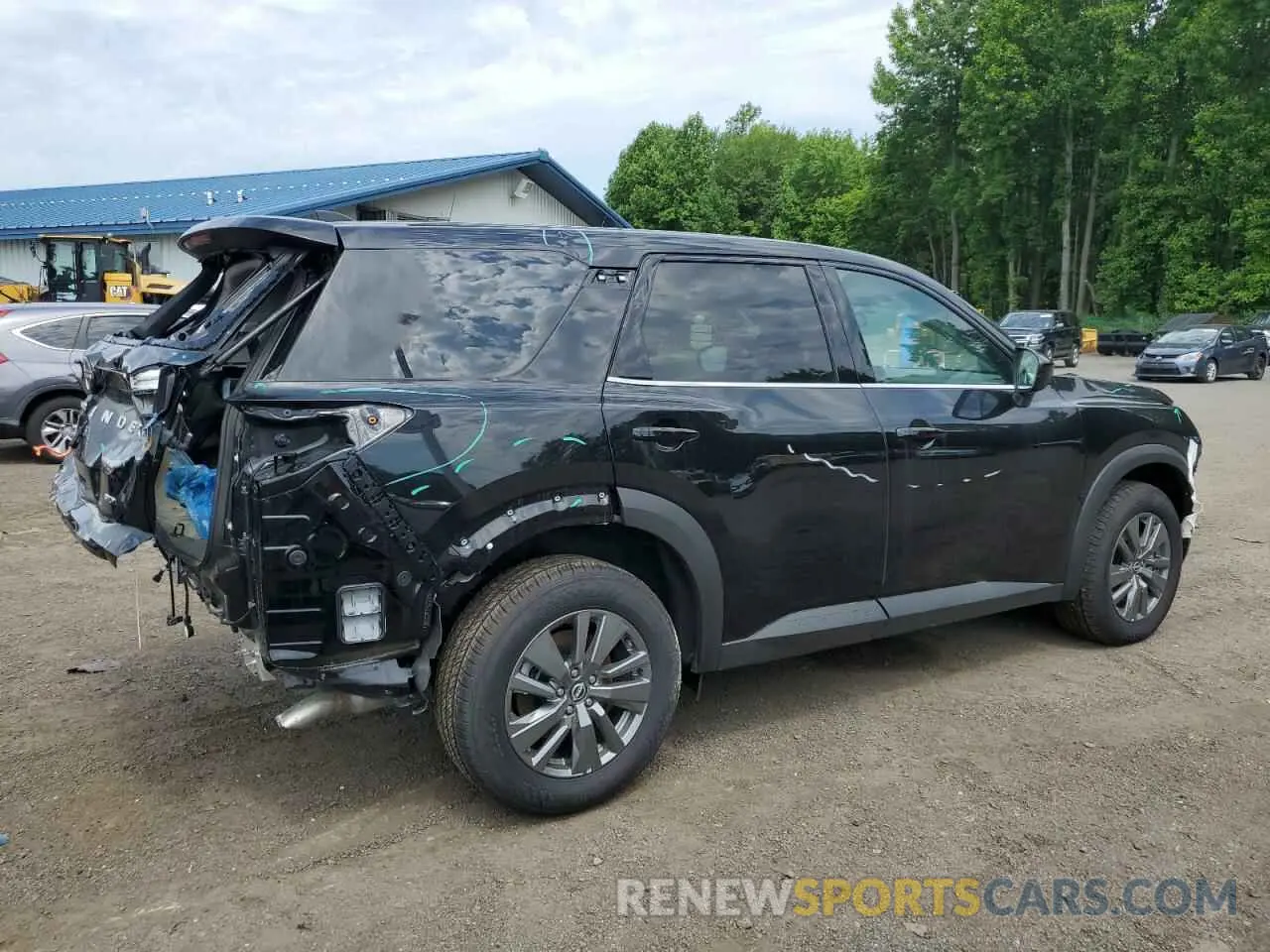3 Photograph of a damaged car 5N1DR3AC1RC243826 NISSAN PATHFINDER 2024
