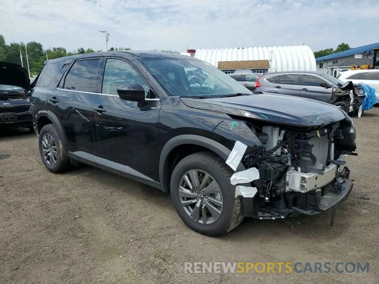 4 Photograph of a damaged car 5N1DR3AC1RC243826 NISSAN PATHFINDER 2024
