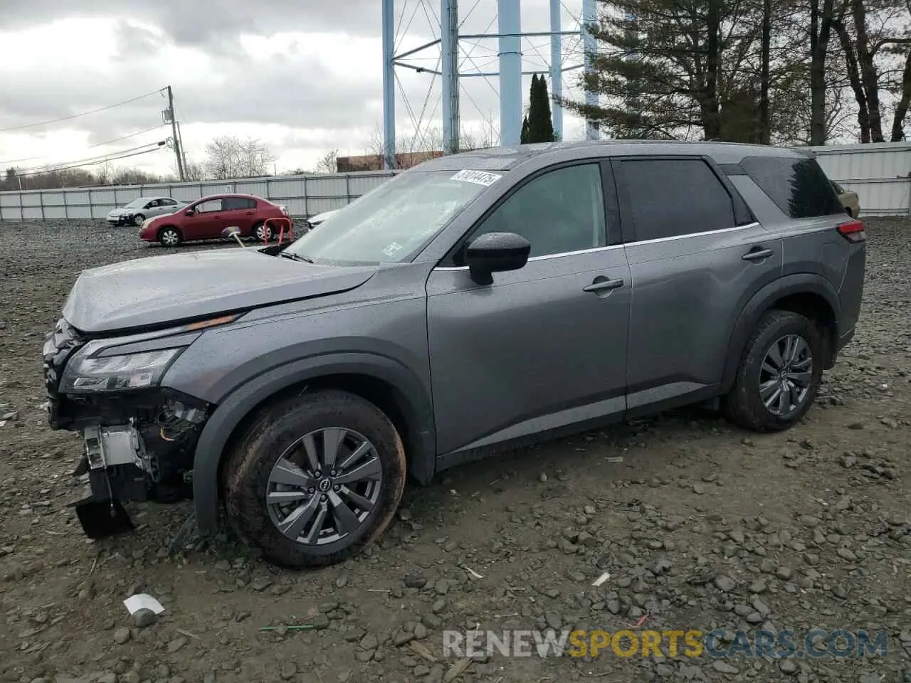 1 Photograph of a damaged car 5N1DR3AC7RC308629 NISSAN PATHFINDER 2024