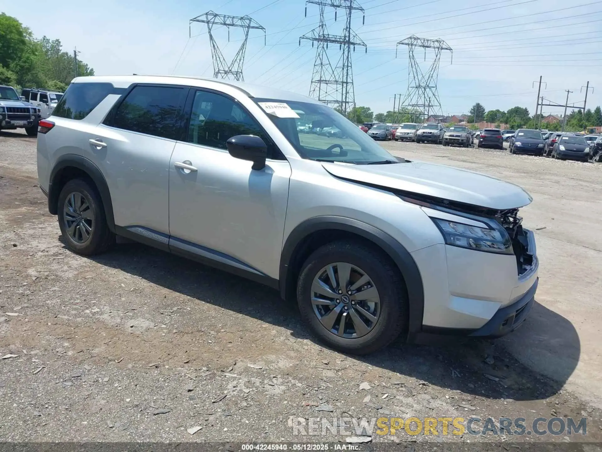 1 Photograph of a damaged car 5N1DR3ACXRC251780 NISSAN PATHFINDER 2024