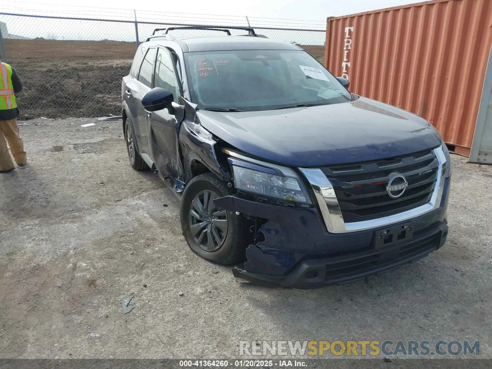 1 Photograph of a damaged car 5N1DR3BA3RC201851 NISSAN PATHFINDER 2024