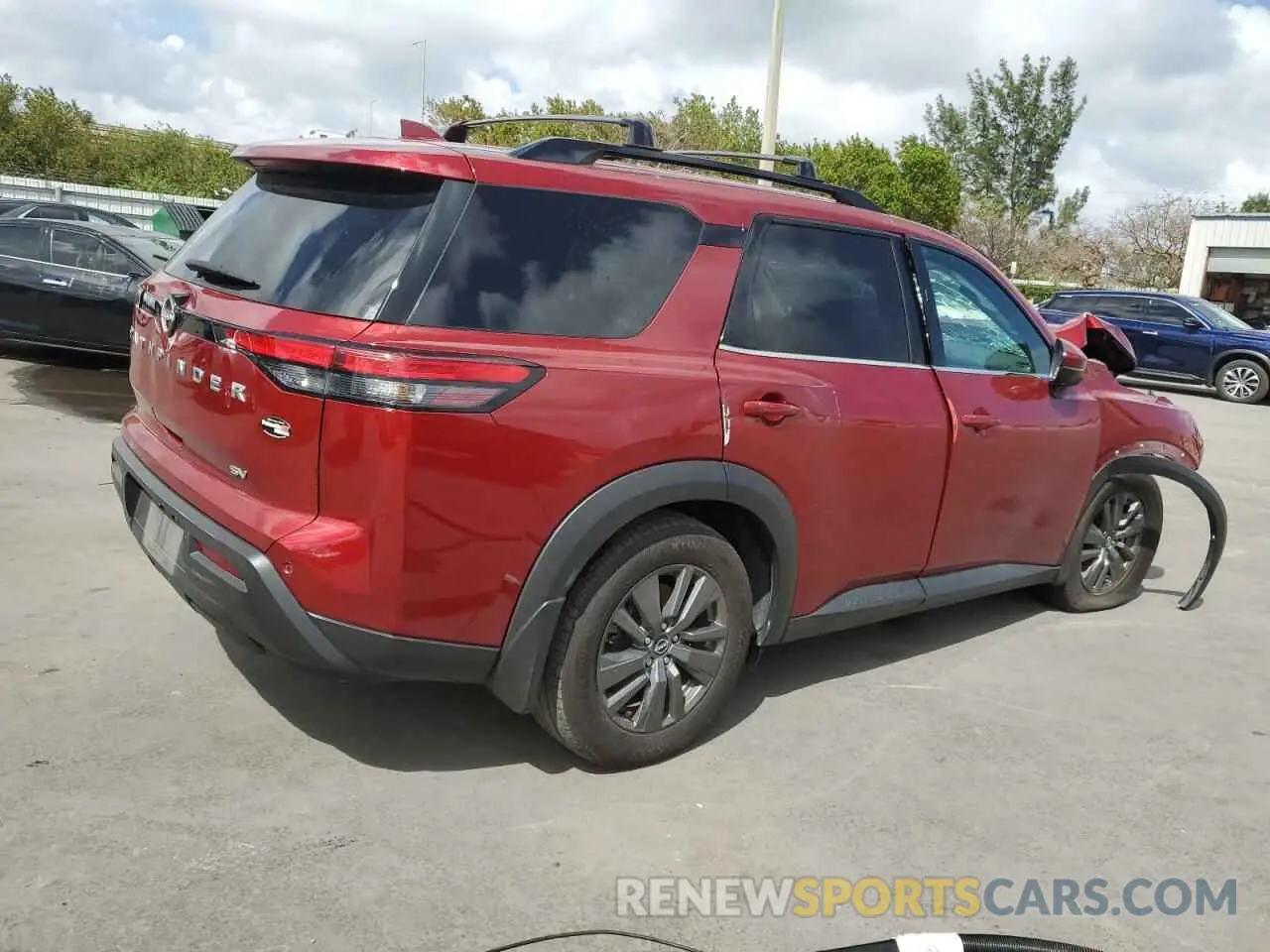 3 Photograph of a damaged car 5N1DR3BA7RC239891 NISSAN PATHFINDER 2024