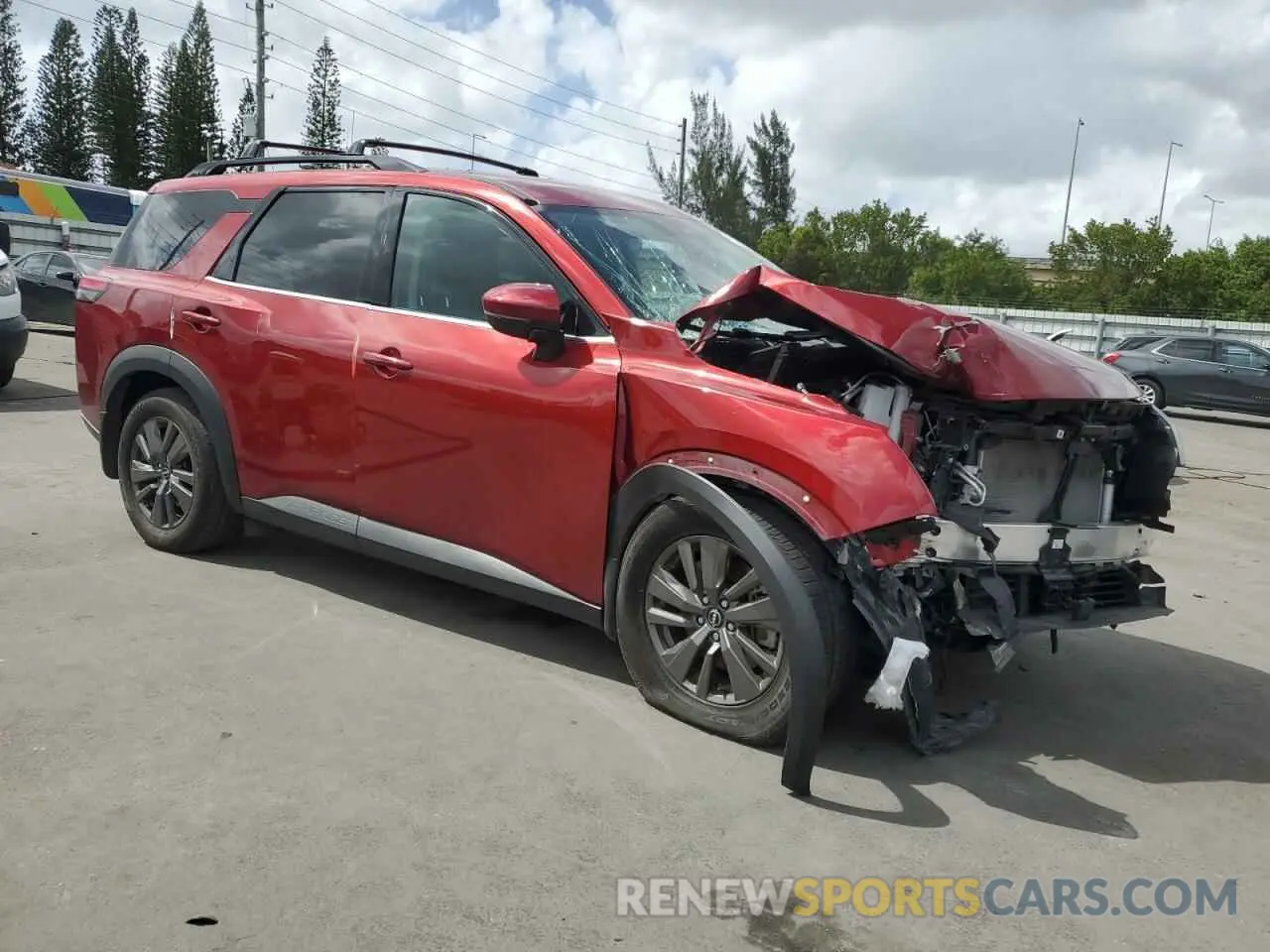 4 Photograph of a damaged car 5N1DR3BA7RC239891 NISSAN PATHFINDER 2024