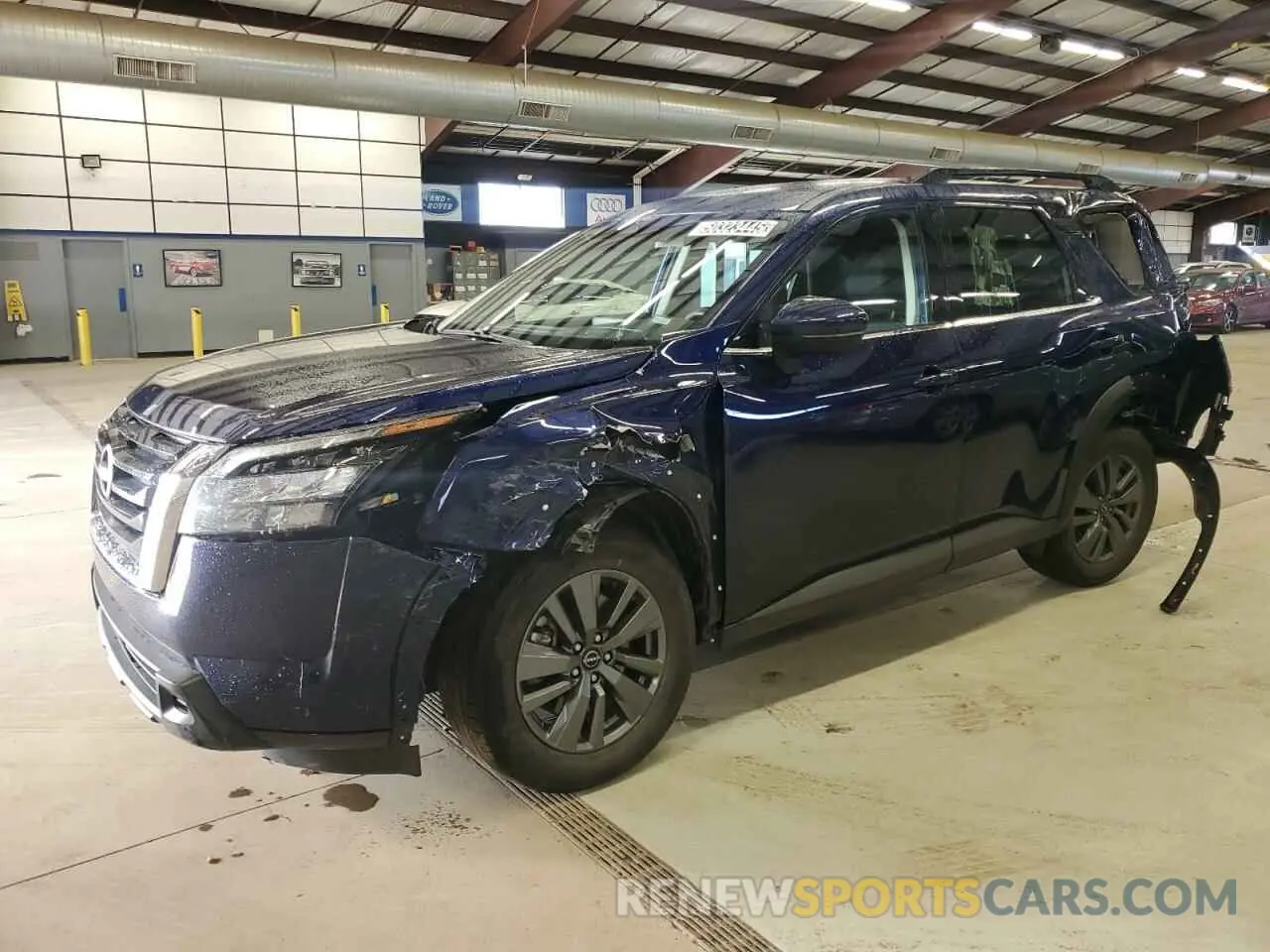 1 Photograph of a damaged car 5N1DR3BA8RC254349 NISSAN PATHFINDER 2024