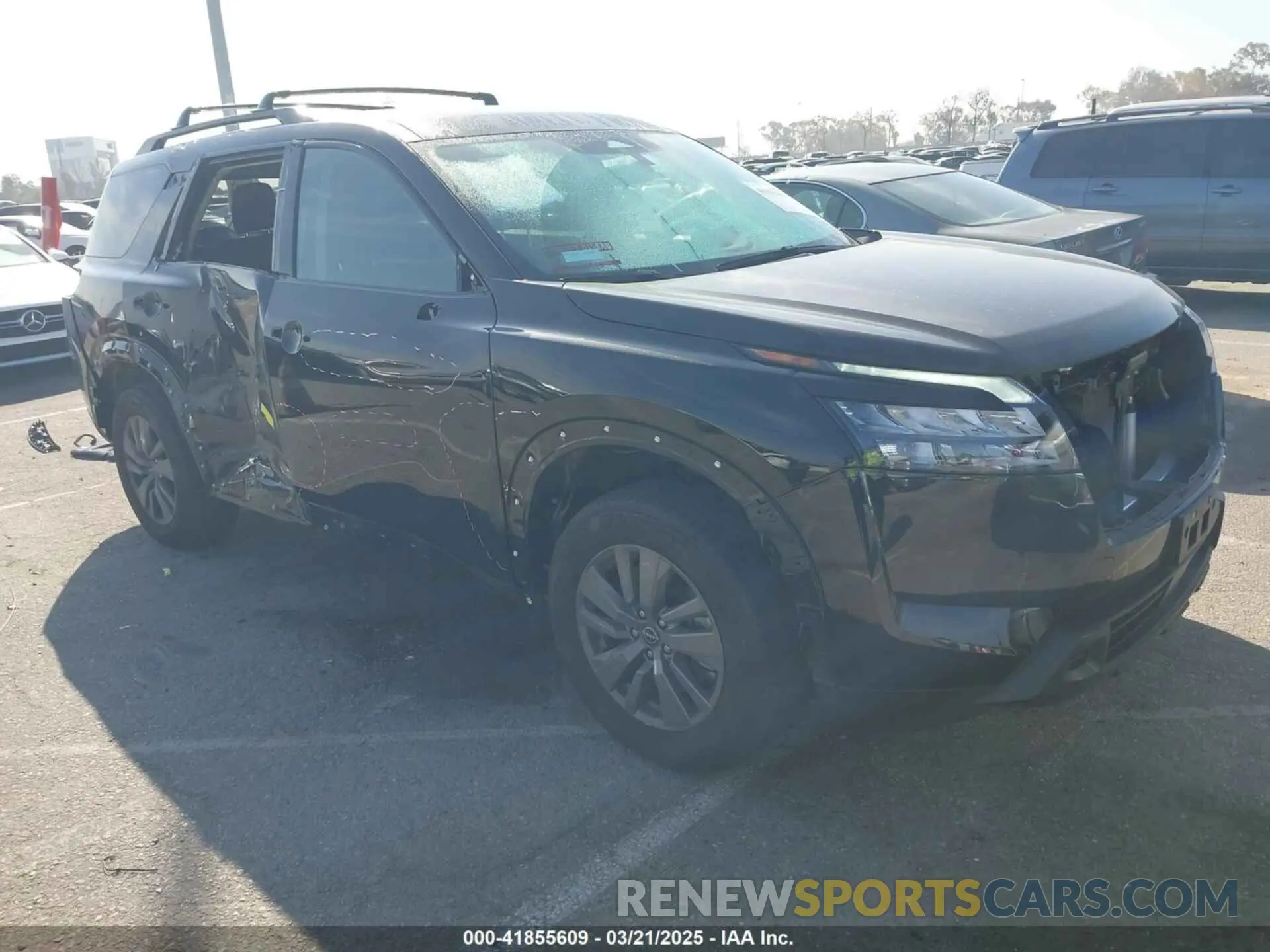 1 Photograph of a damaged car 5N1DR3BA8RC289408 NISSAN PATHFINDER 2024
