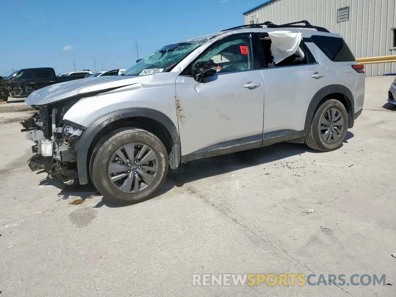1 Photograph of a damaged car 5N1DR3BAXRC201586 NISSAN PATHFINDER 2024