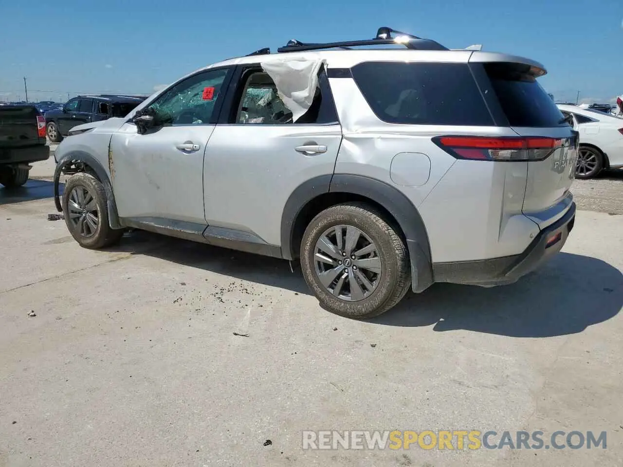 2 Photograph of a damaged car 5N1DR3BAXRC201586 NISSAN PATHFINDER 2024